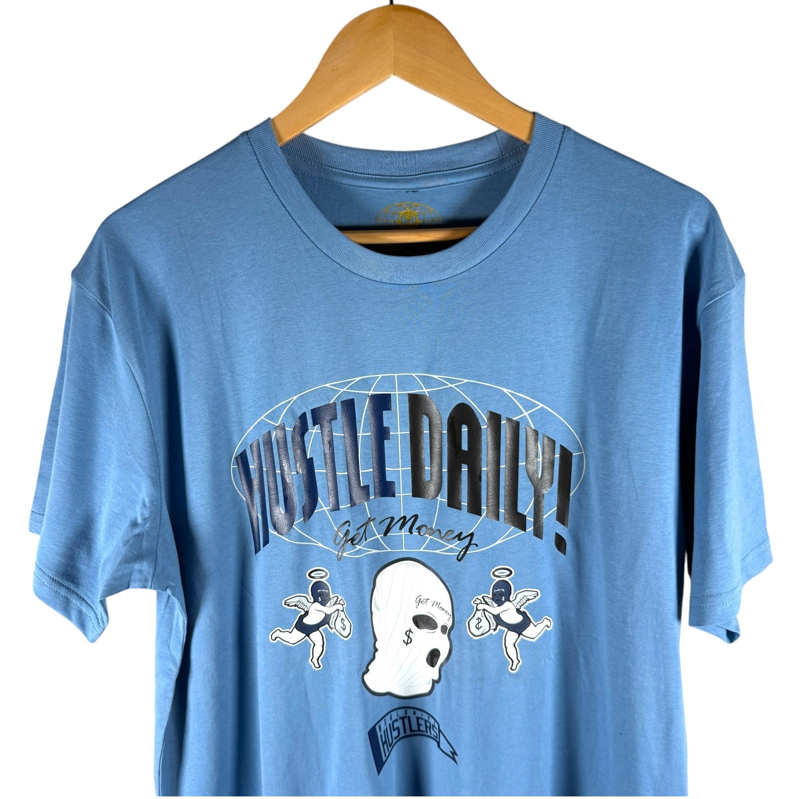 Hastamuerte Hustle Daily Get Money T-shirt Men’s L – Skater Streetwear Casual