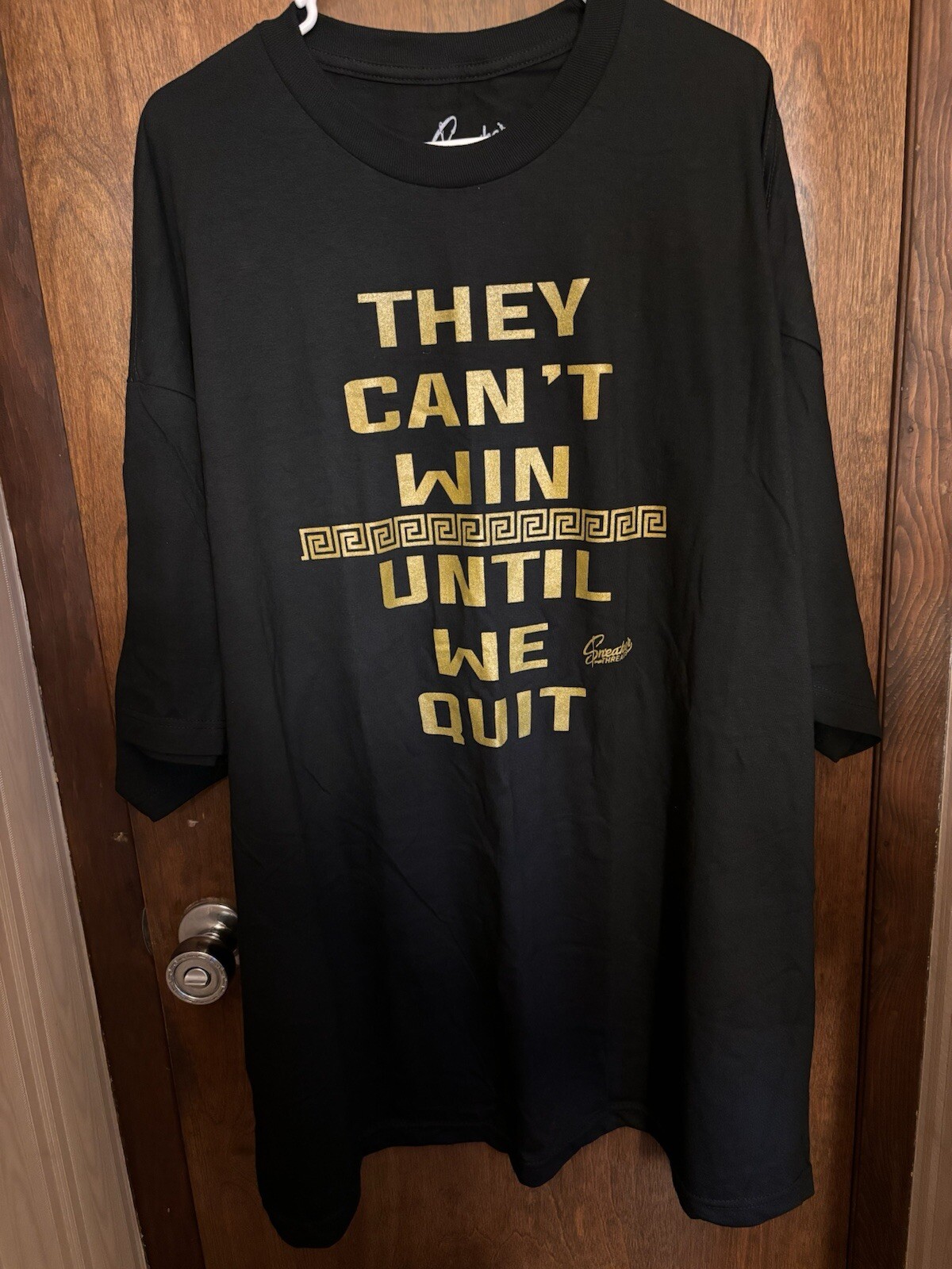 Sneaker Threads T-Shirt Men’s 4XL Will Shrink In Dryer