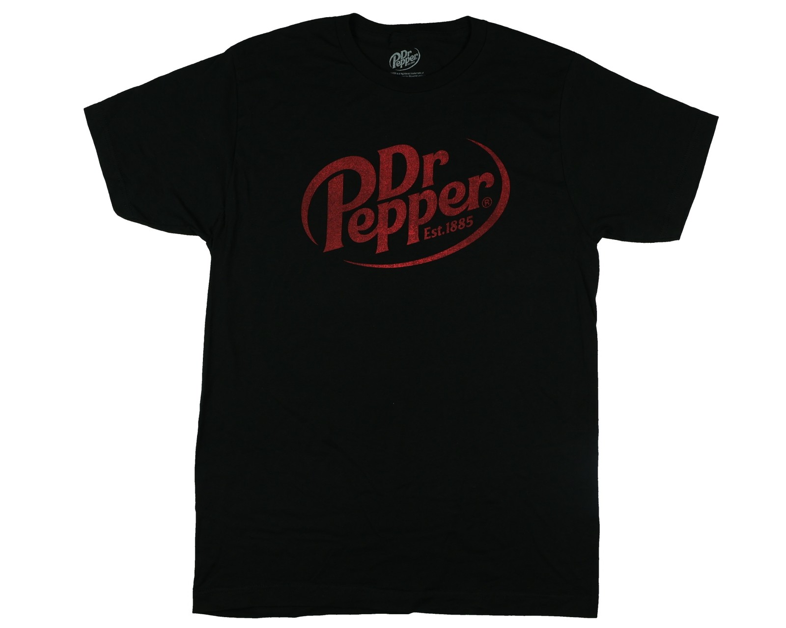 Dr Pepper T-Shirt Men’s Cherry Soda Logo Design Graphic Print Tee