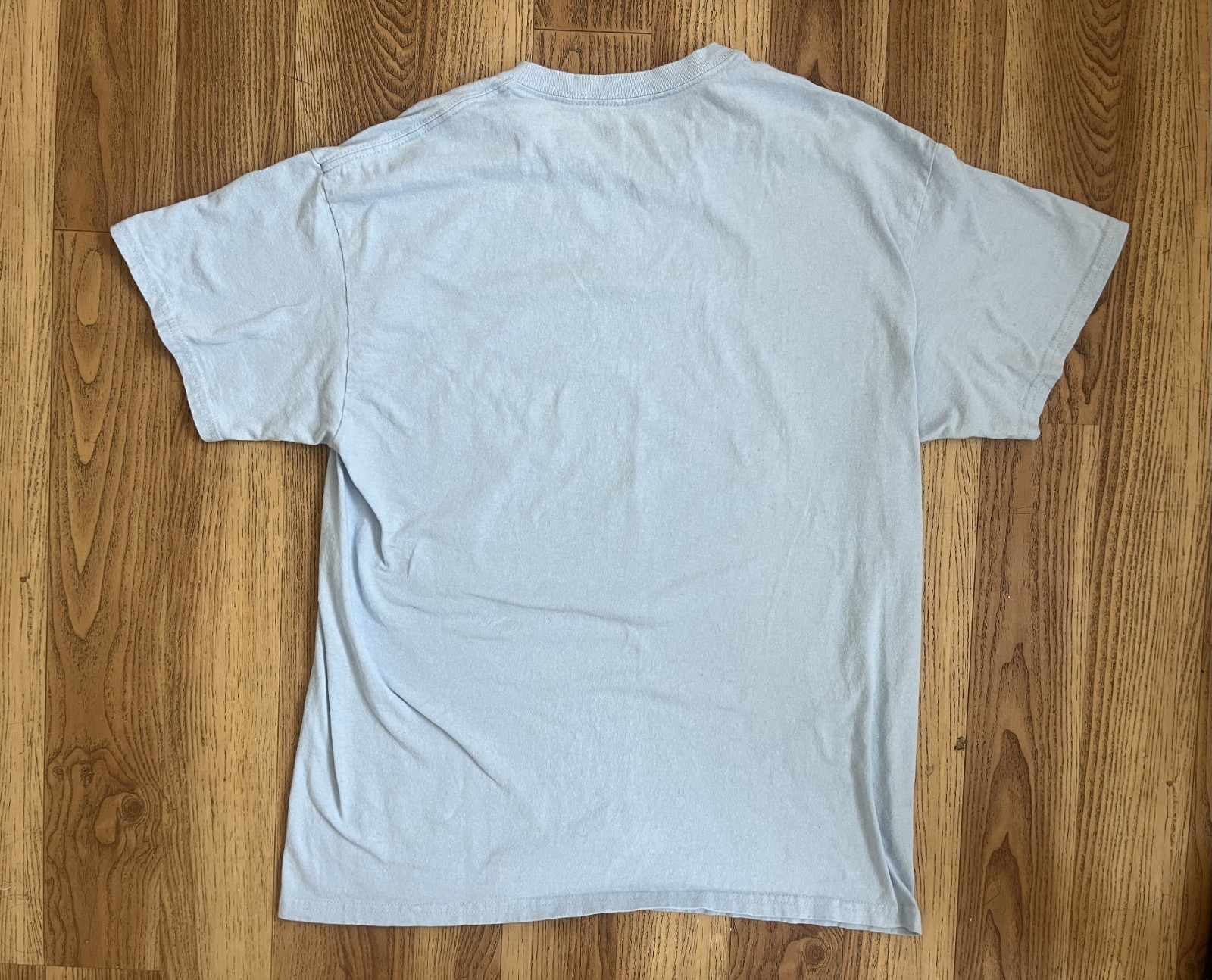 Star Trek trekkie sci fi science fiction nerd light blue graphic T shirt Large