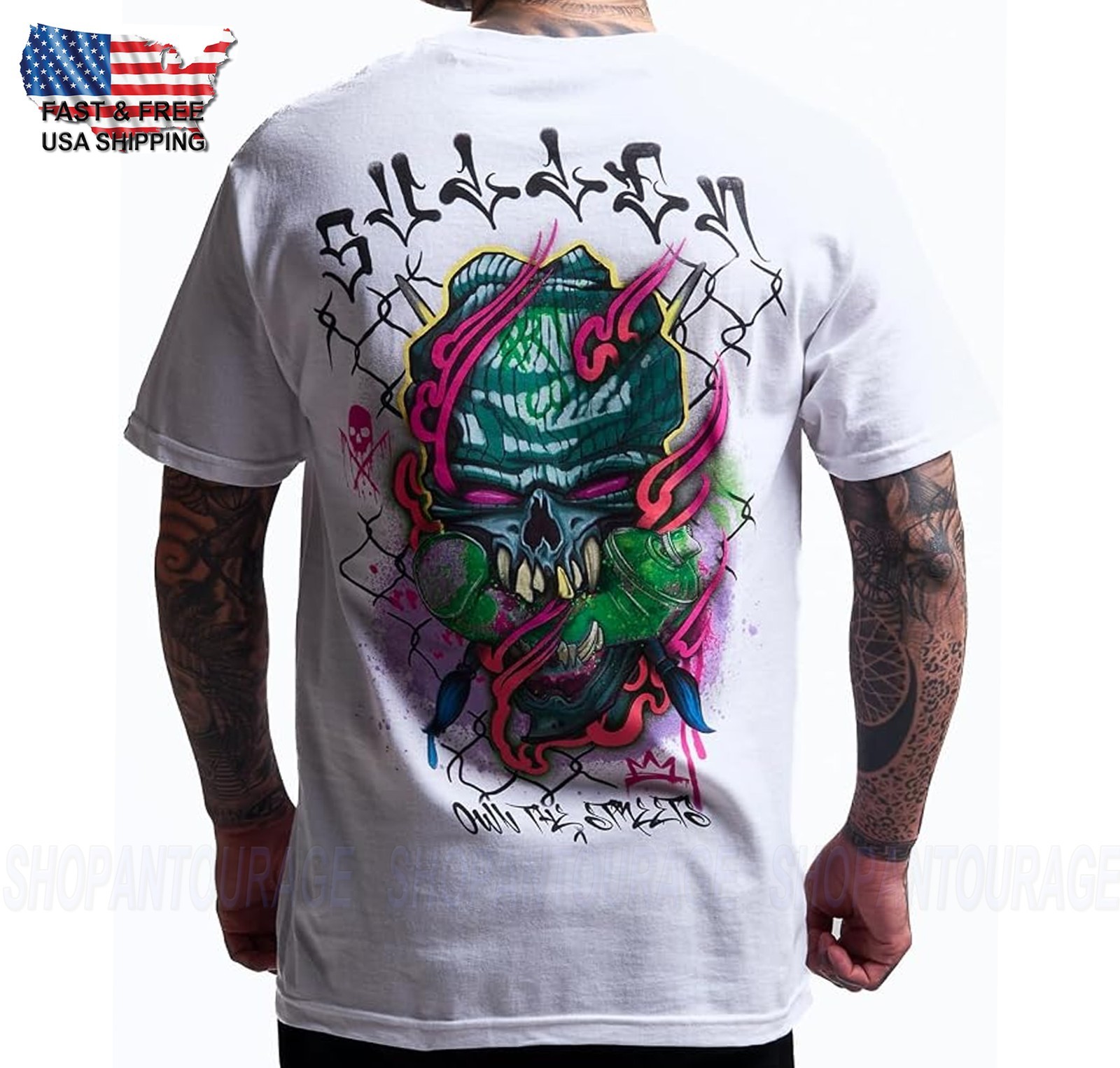 Sullen Art Collective Chemical Swirl Standard SCM8042 Short Sleeve Men`s T-shirt