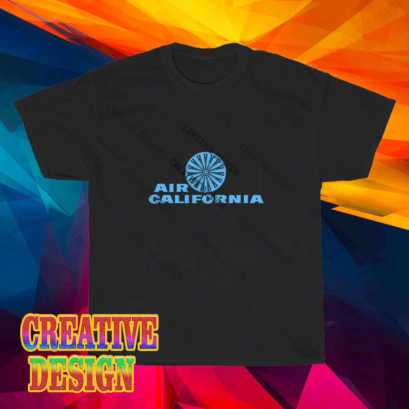 New Air Cal Company Logo American T-Shirt Funny Size S to 5XL Hoodie & T-Shirt