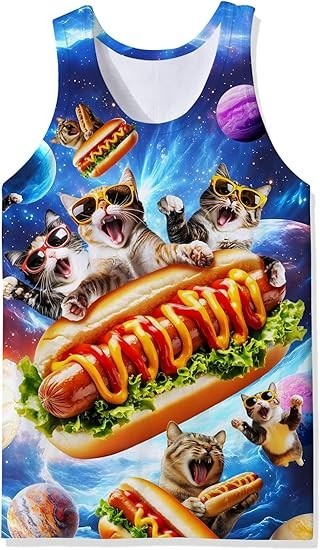 my Cat 3D Tank Top Novelty Graphic All size 3D Gift Summer