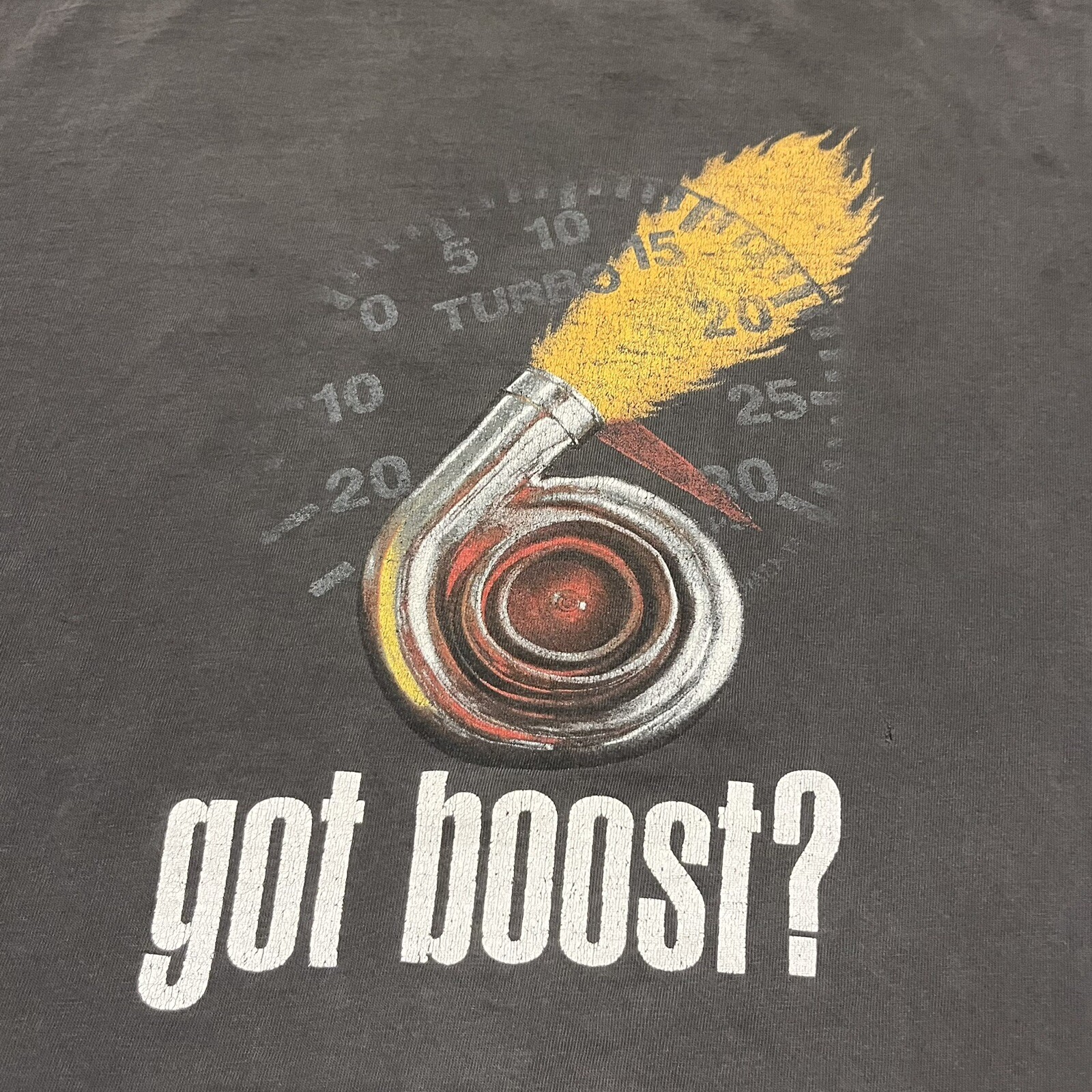 Vintage “Got Boost” Turbo Racing T-Shirt Tagged XL Fits Large 90s Vtg