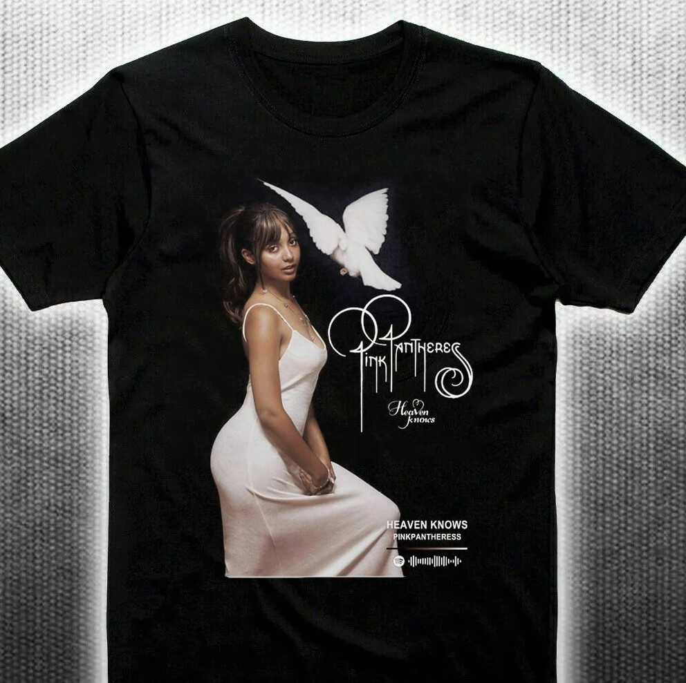 PinkPantheress Black Graphic Shirt Music Fan Cotton Tee