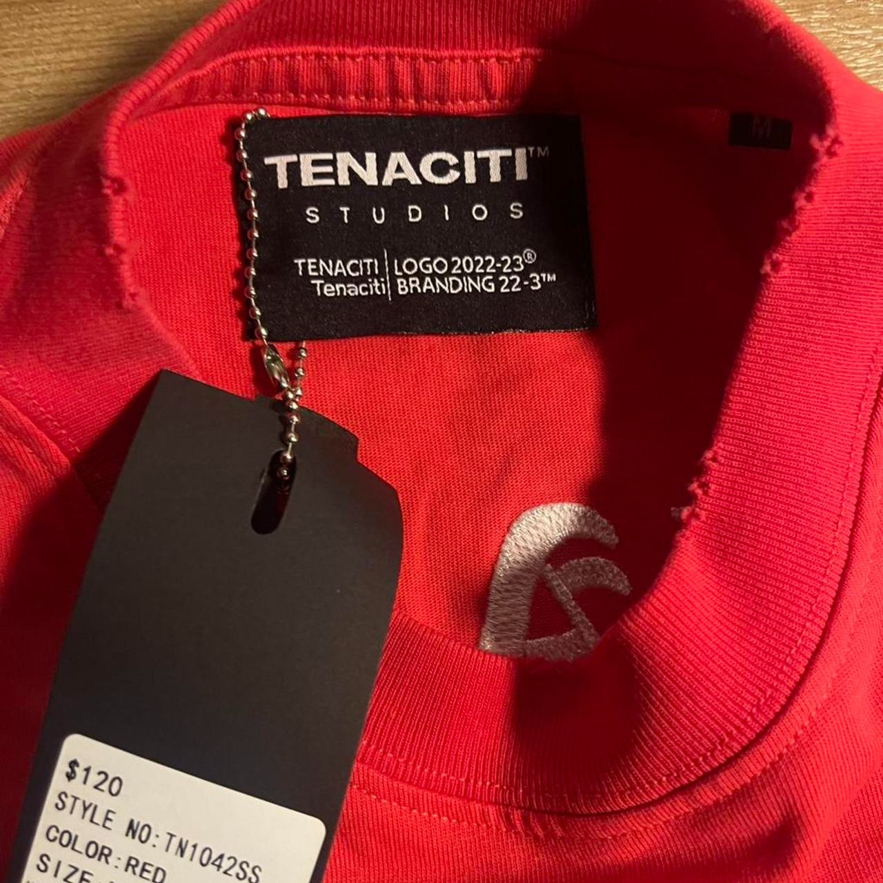 Tenaciti Studios T-Shirt Mens Large Black Ghost Graphic Distressed Streetwear