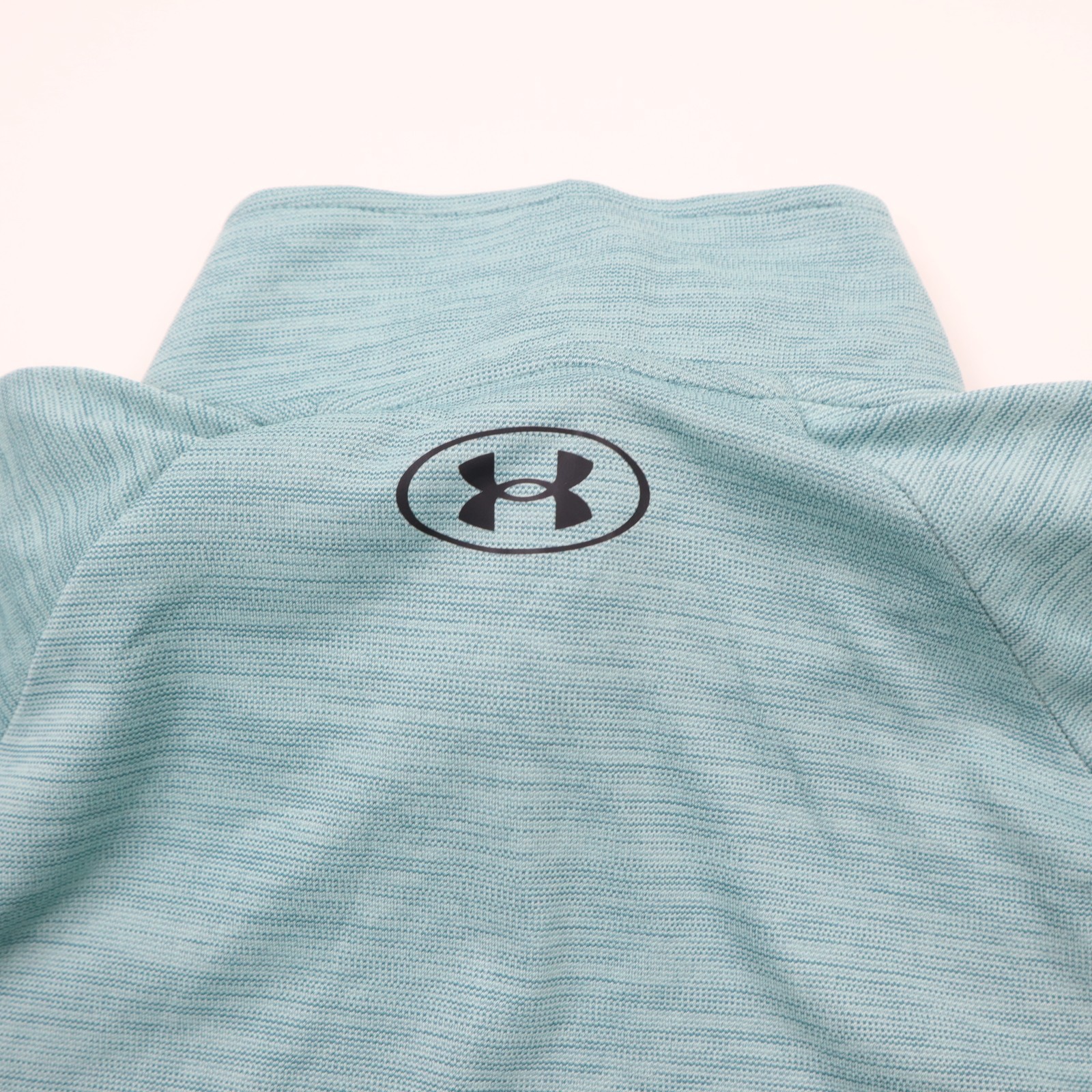 Under Armour 1/4 Zip Pullover Mens Small Seafoam Green Loose Fit Athleisure