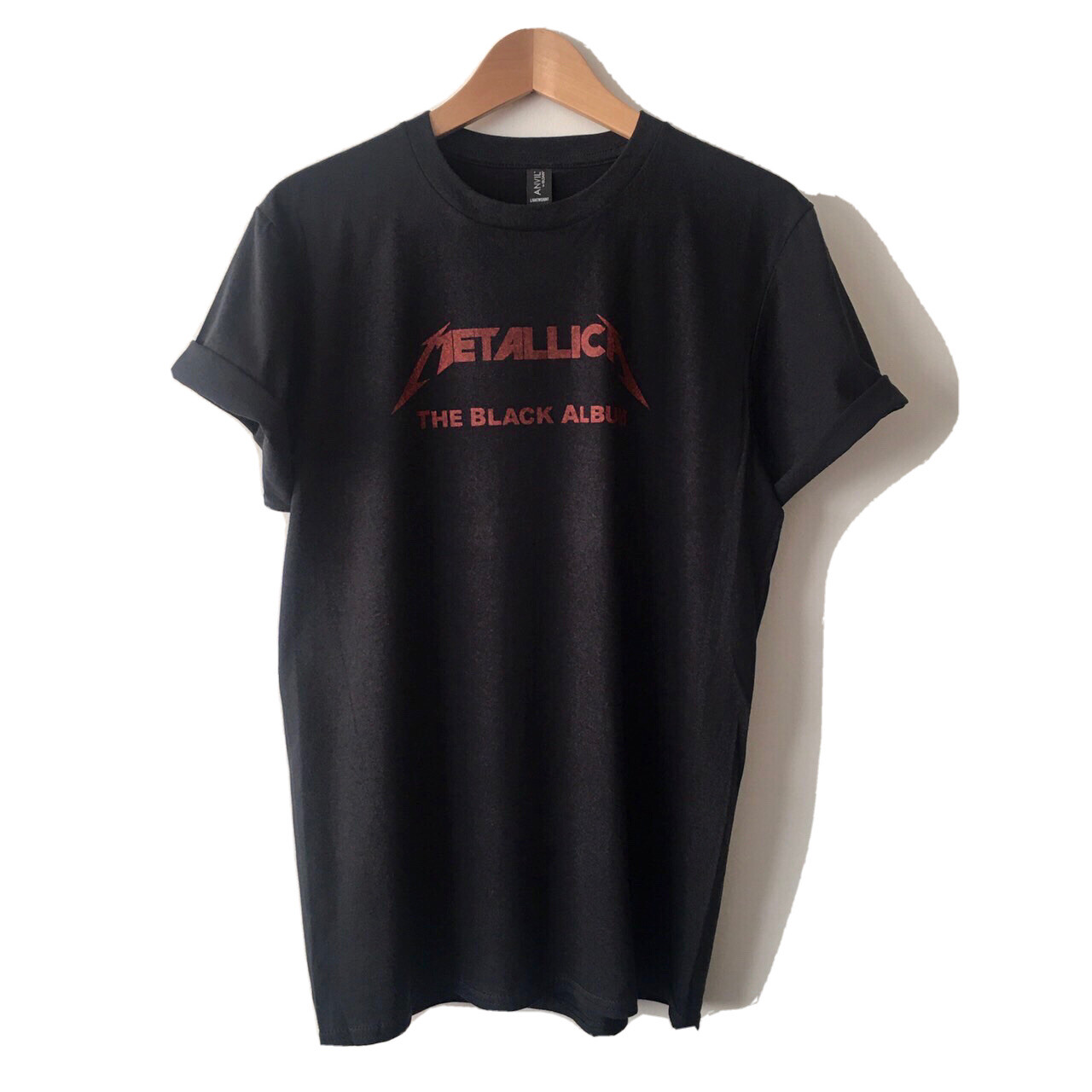 Metallica The Black Album T-Shirt 100% Ringspun Cotton NEW Mens Unisex Size S-XL