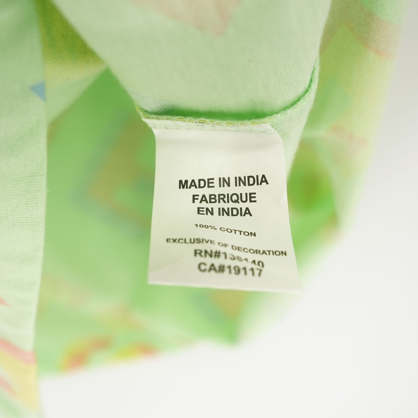 Born Fly Men’s T-Shirt XL Green, Blue Yellow Stay Fly Forever 100% Cotton NWT