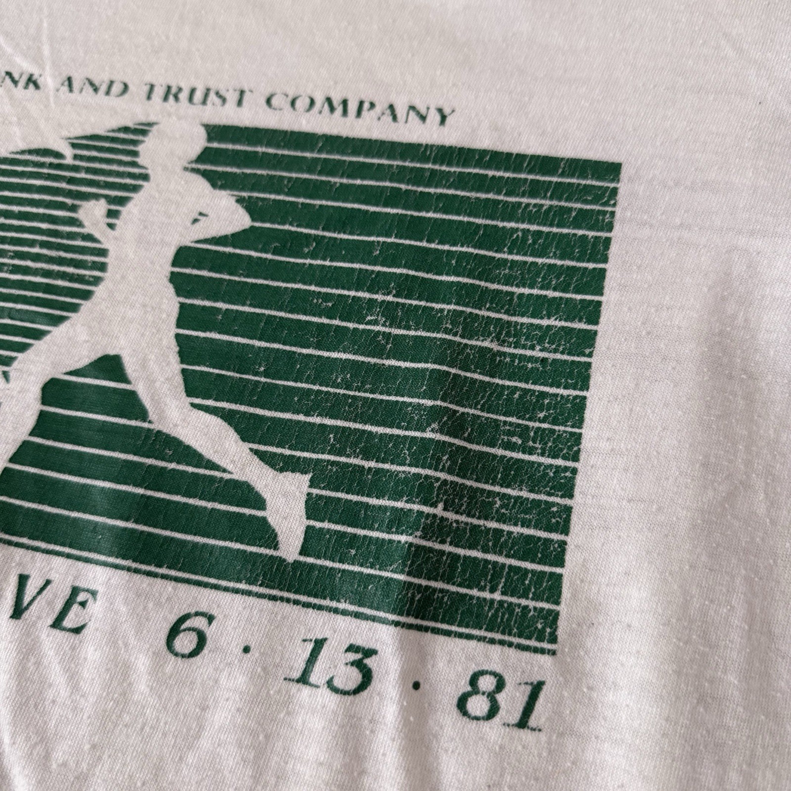 Vintage 1981 First Class Five Road Race T Shirt Russell Athletic USA Medium