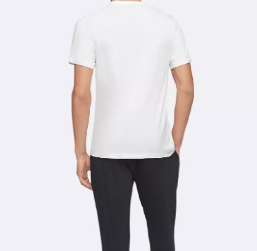 3 CALVIN KLEIN SLIM FIT BLACK WHITE CREWS S M L XL COTTON T-SHIRTS UNDERSHIRTS