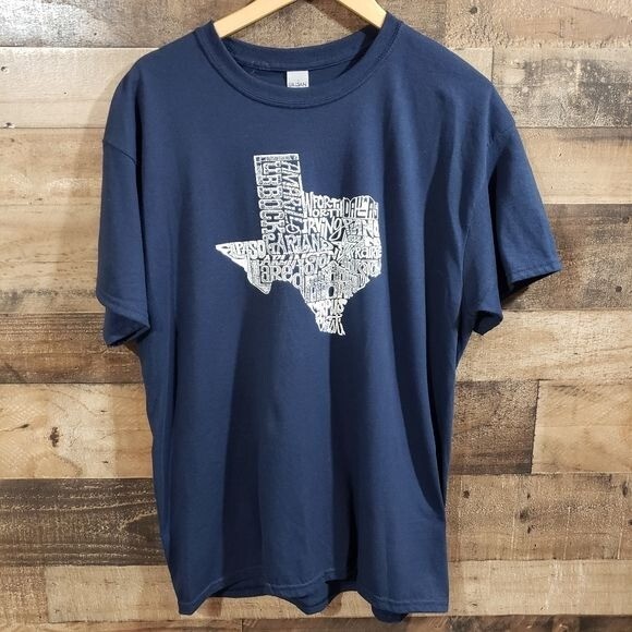 L.A. Pop Art NWT Texas cities graphic t-shirt men’s size large