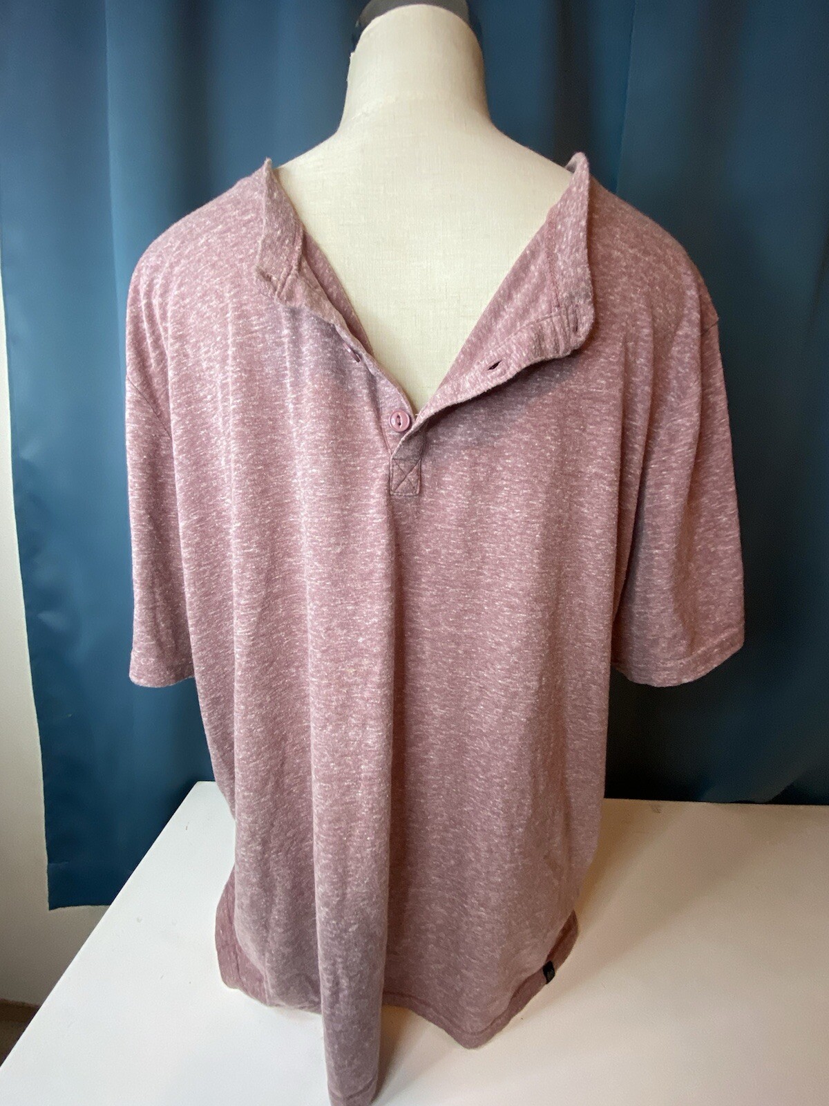 Threads 4 Thought Men’s Pink Crew Neck Tee Short Sleeve Size XXL Xtra Soft