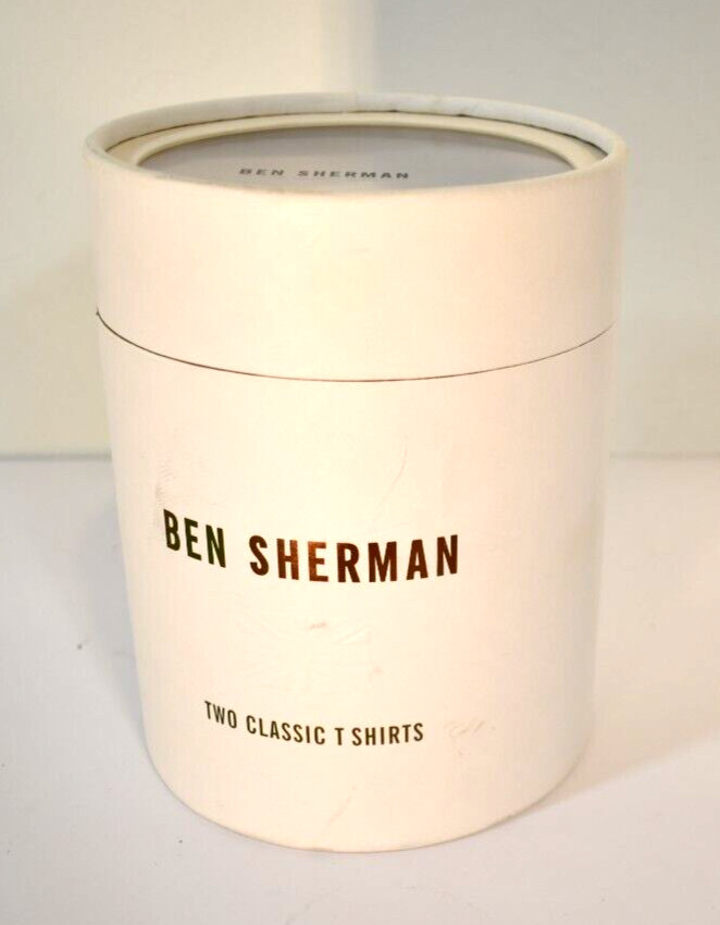 Men’s Ben Sherman Bright White 2 Classic T-Shirts Size XS NIB