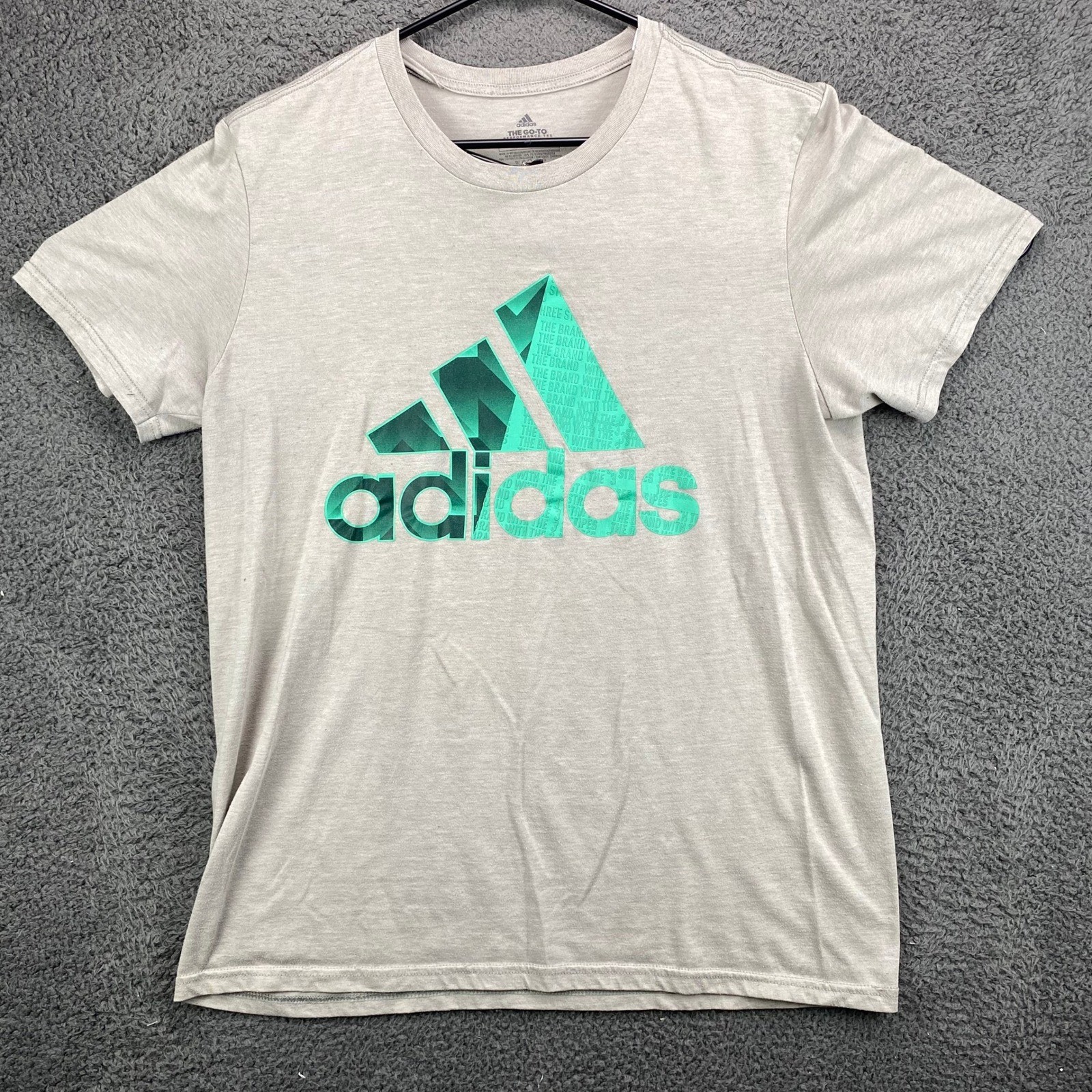 Adidas The Go To Performance Tee Mens Large T Shirt Athletic Training
