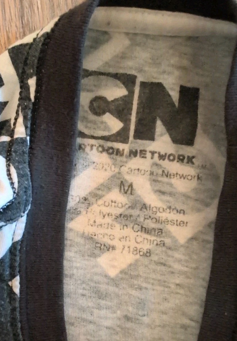 Cartoon Network All Over Character Graphic Print T Shirt Medium