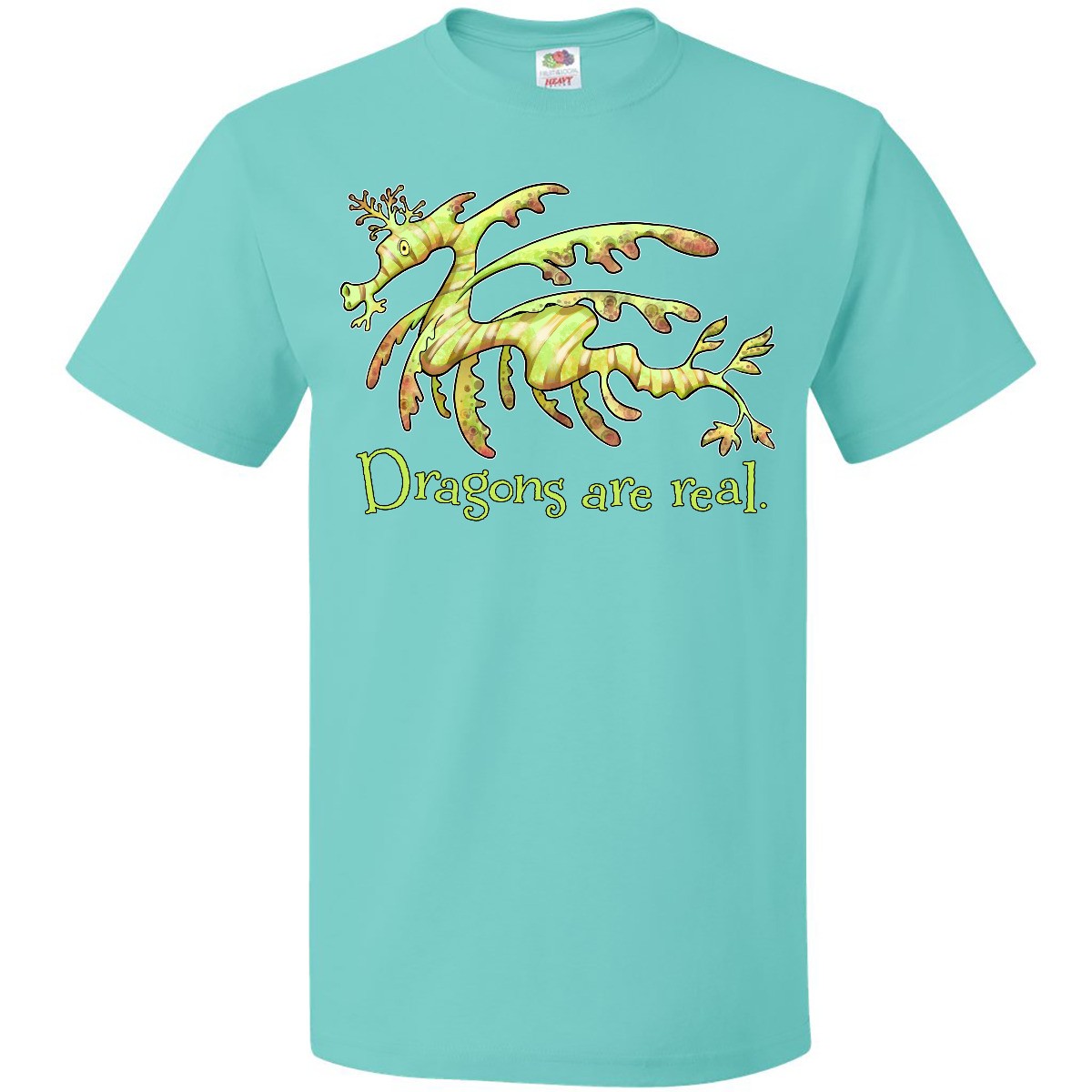 Inktastic Dragons Are Real- Cute Leafy Sea Dragon T-Shirt Animals Glauerts Ocean