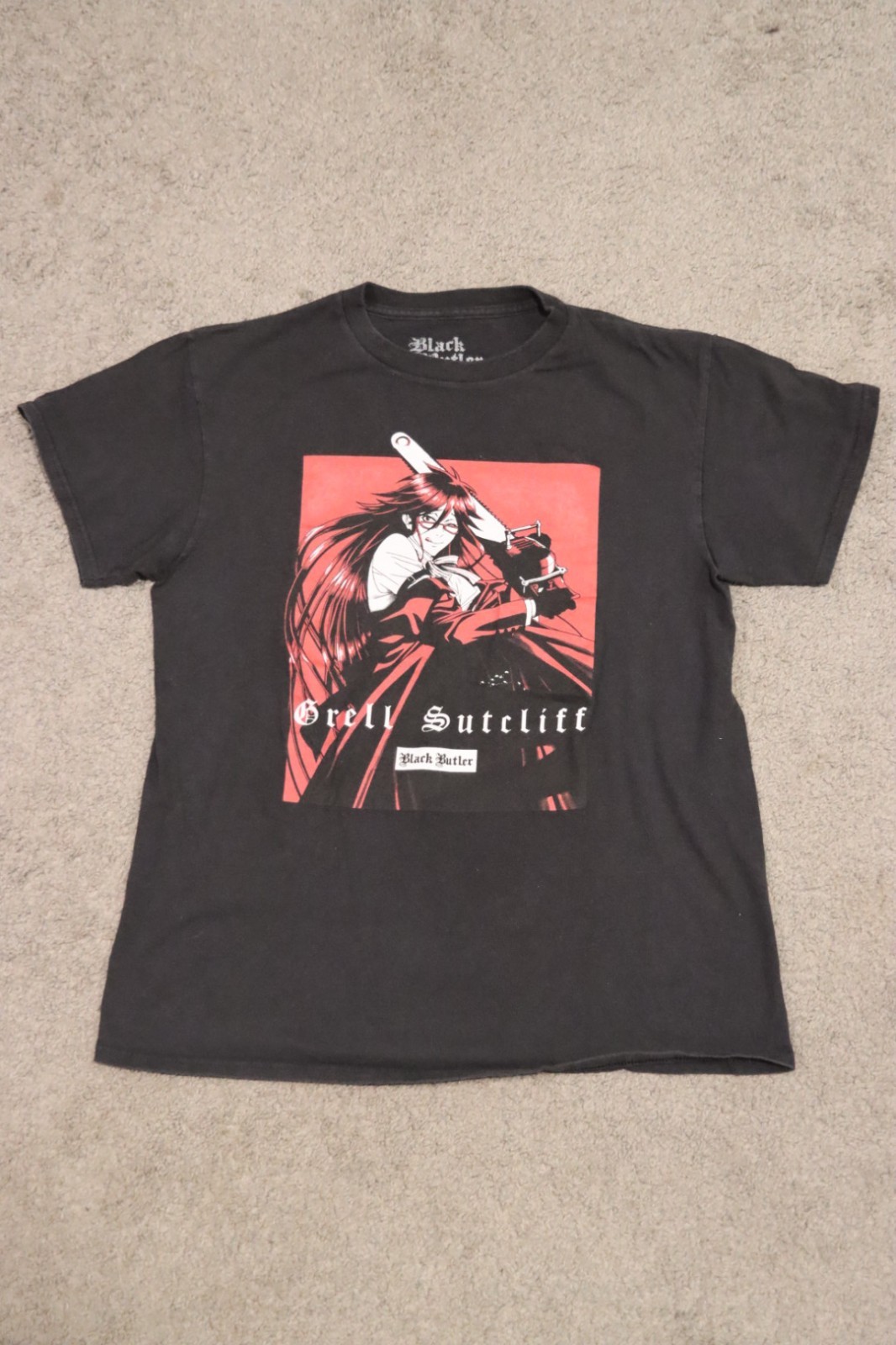 Black Butler Tee Shirt Mens Medium