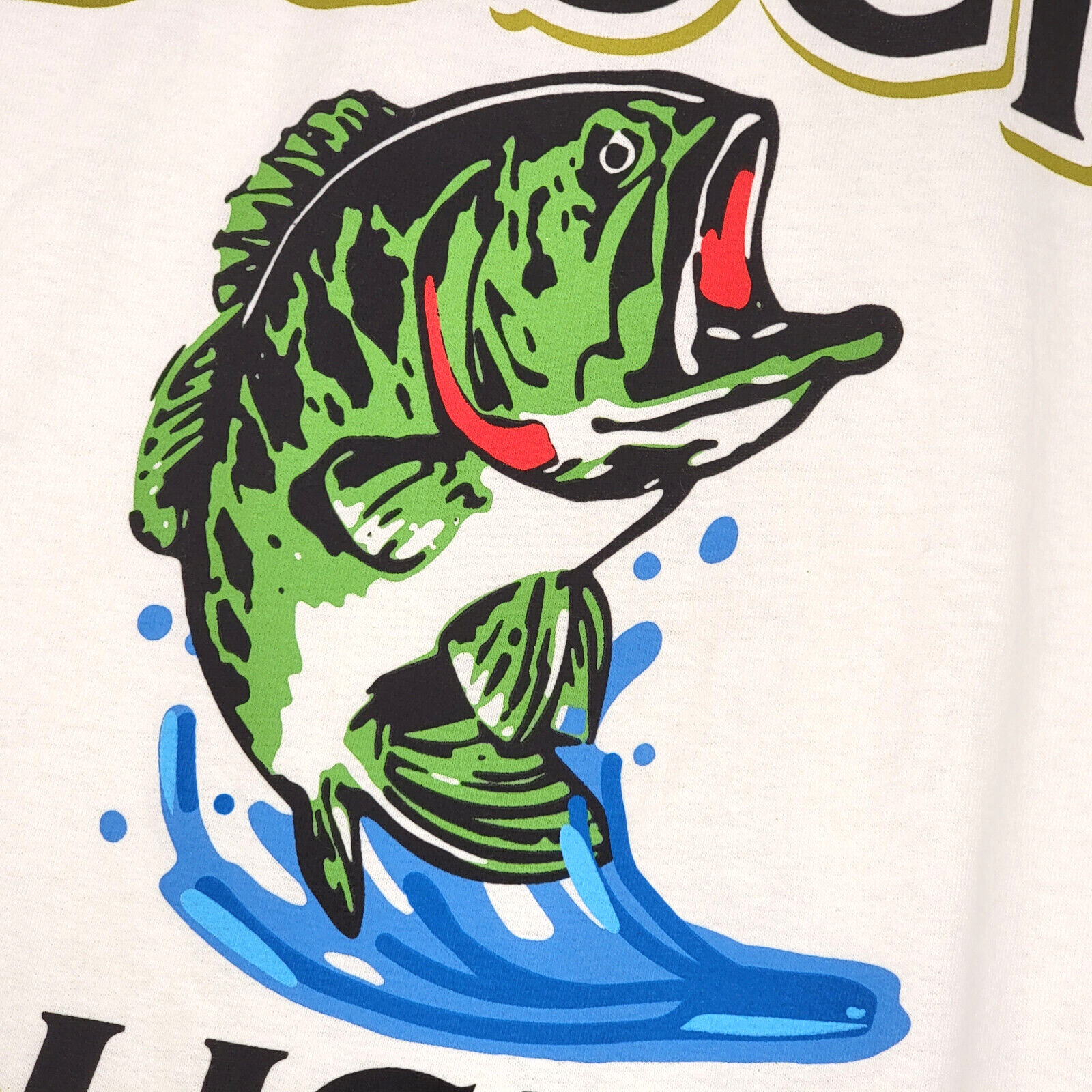 BUSCH LIGHT Beer Shirt Mens Small White Brew Fishing Bass Casual Hunting NWT