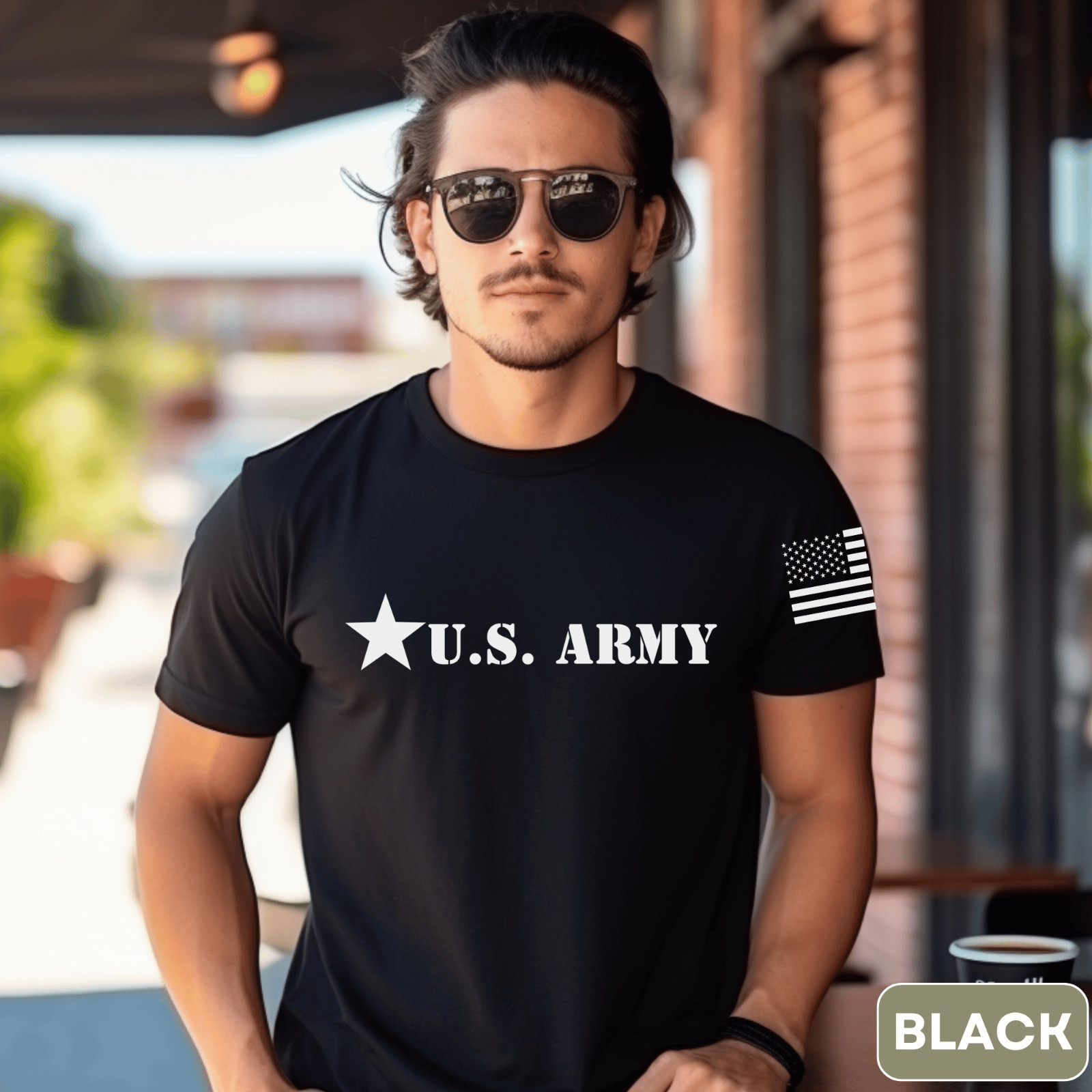 U.S. Army T-Shirt For Veterans, Army Families and Army Supporters