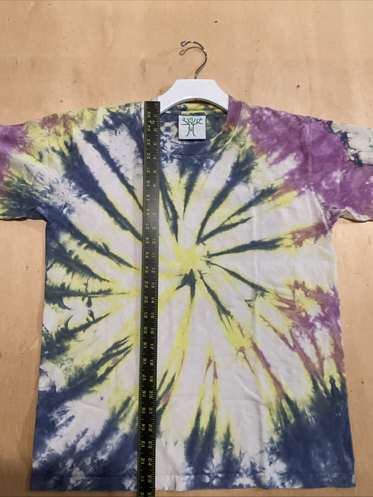 Online Ceramics Unisex Tie Dye T Shirt Multicolor Size S