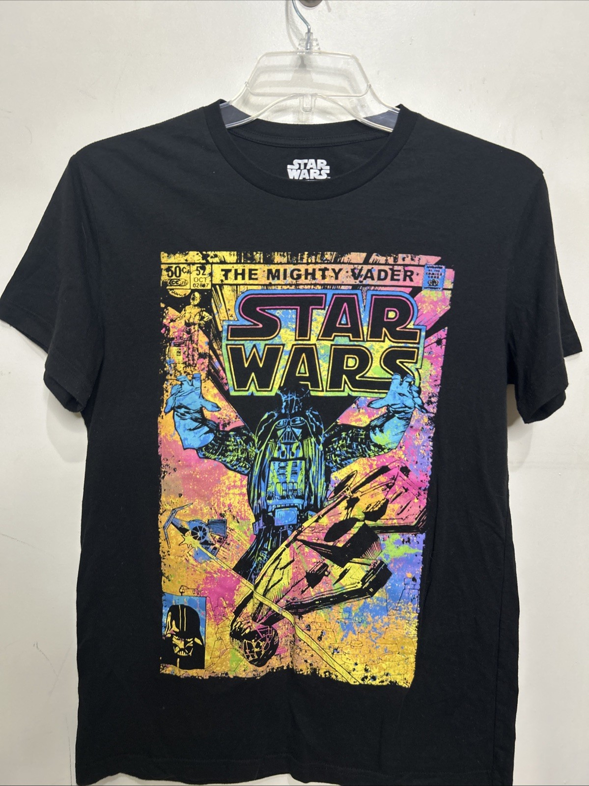 Star Wars “The Mighty Vader” Comic Book Theme T-Shirt Size M