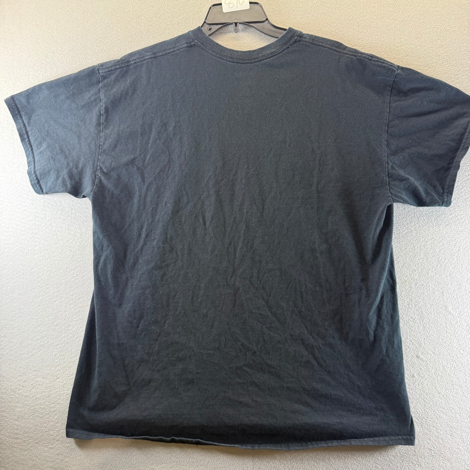 GunShowTees Mens XL Black USA Map Guns Graphic T-Shirt Preshrunk Cotton