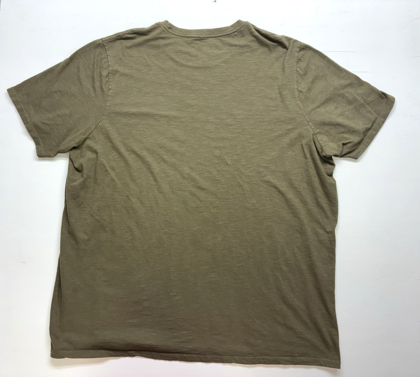 Mutual Weave Men’s 3XLT Crew Neck Green Pocket T-Shirt Short Sleeve Pre-owned
