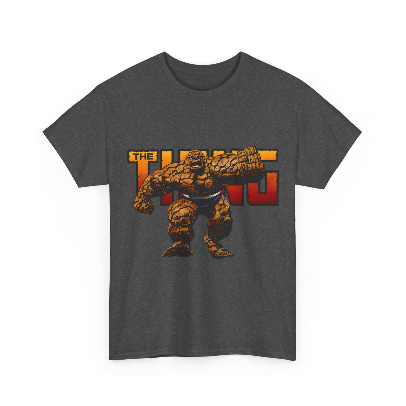 The Thing T-Shirt Marvel Comics John Byrne Art Ben Grimm Retro Vintage-Style Tee