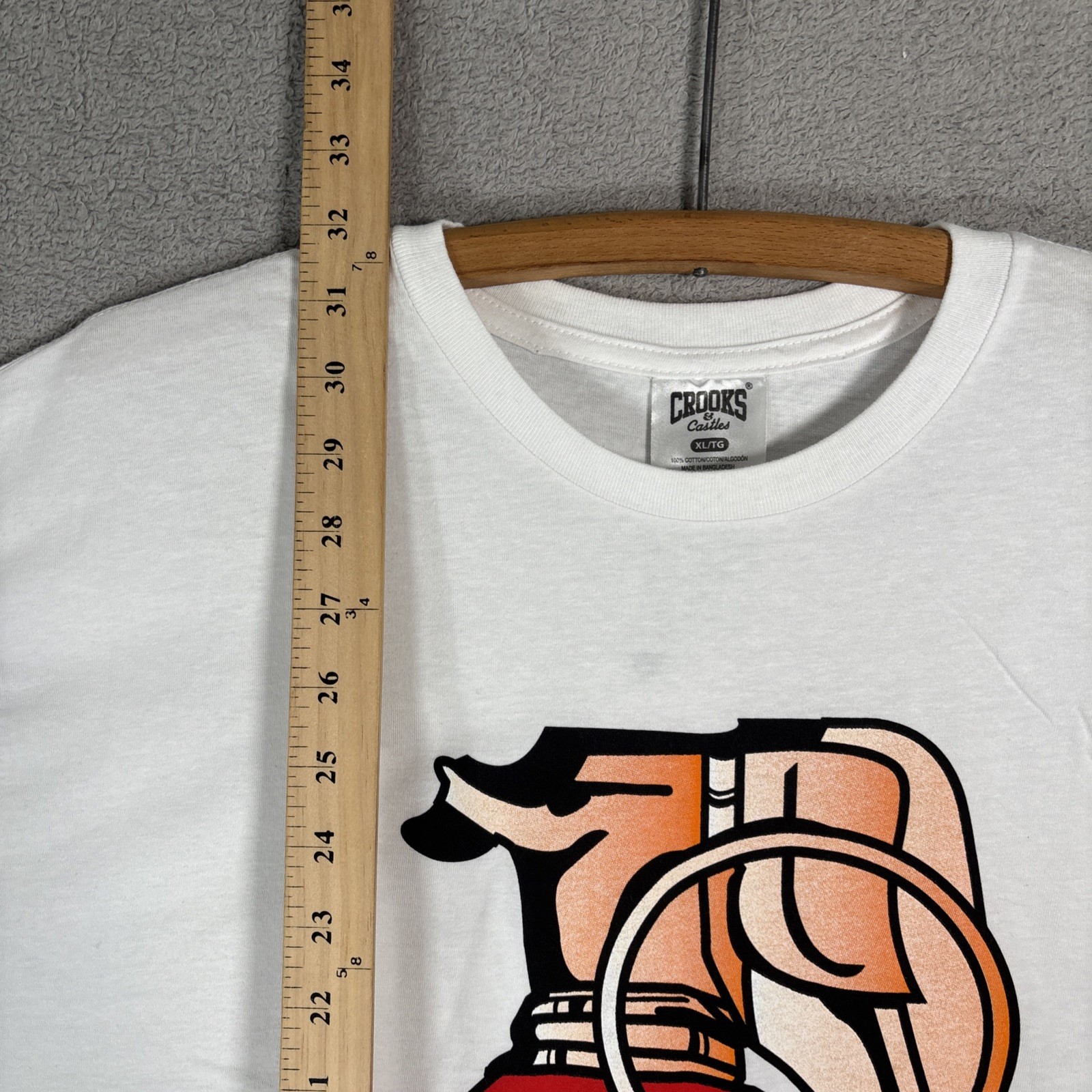 NWT Crooks And Castles War Halls Grenade Tee Men’s Size XL T Shirt Hip Hop Skate