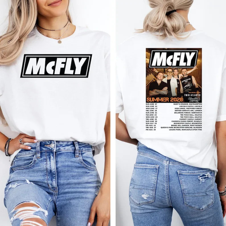 SALE! Mc Fl,y 2026 Tshirt Gift For Fans Unisex Tee Full Size S-5XL