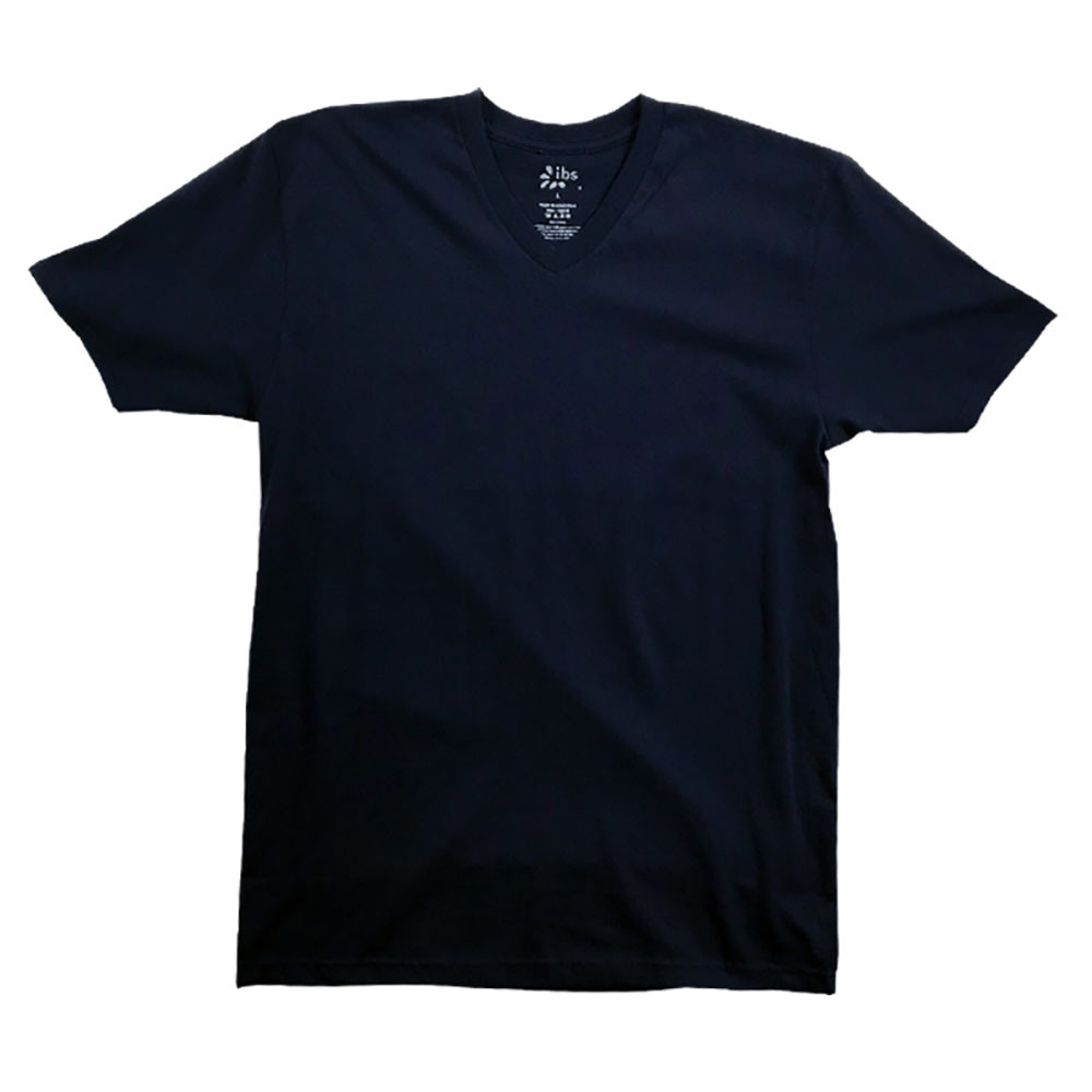 IBS HEAVYWEIGHT T SHIRT MENS SHORT SLEEVE V NECK S M L XL 2XL 3XL