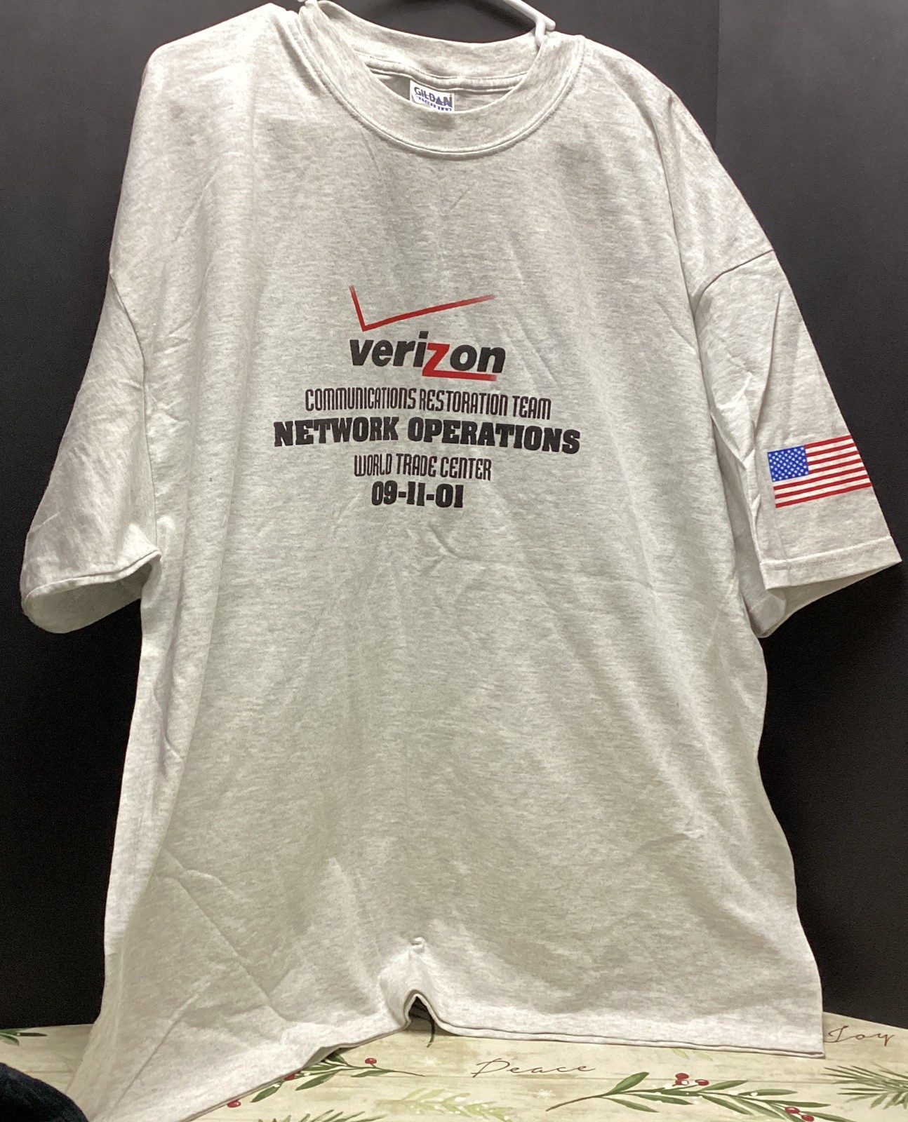 Vintage Verizon New York World Trade Center Response Tee Mens XXL