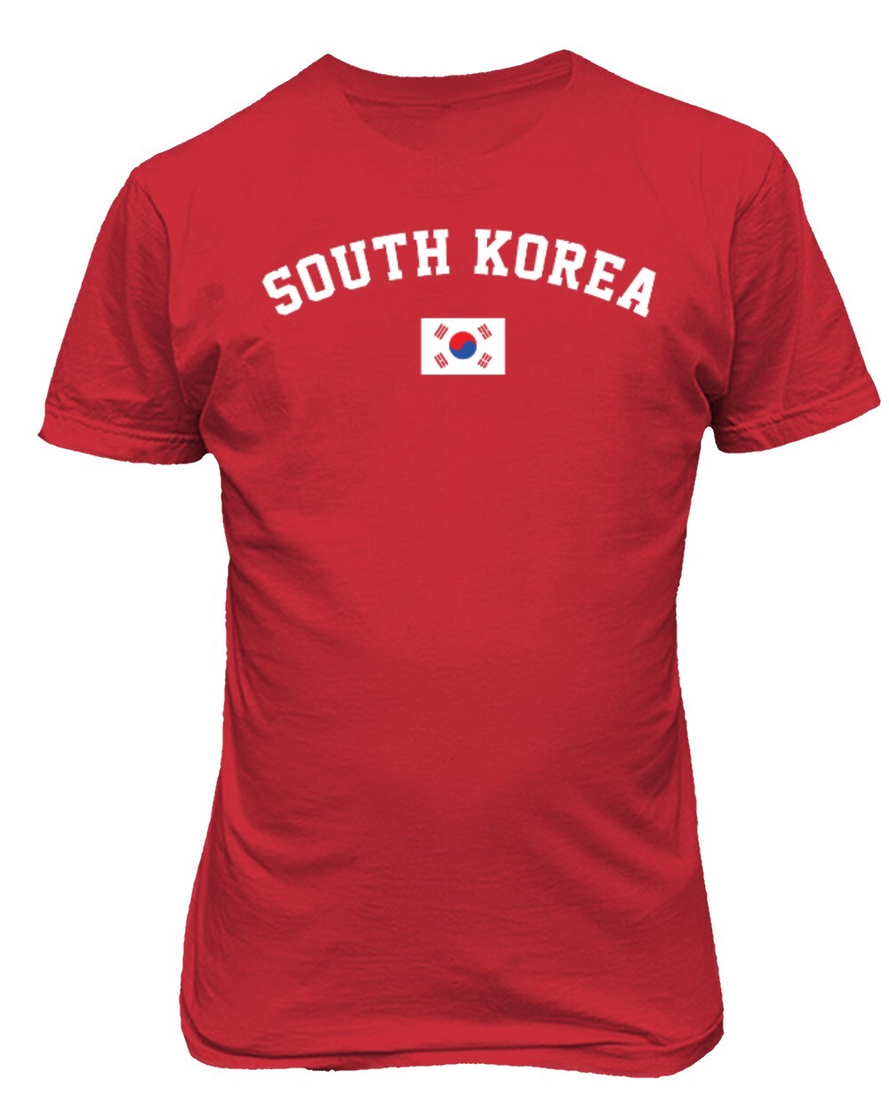 South Korea Soccer National Flag Country Football Unisex T-Shirt