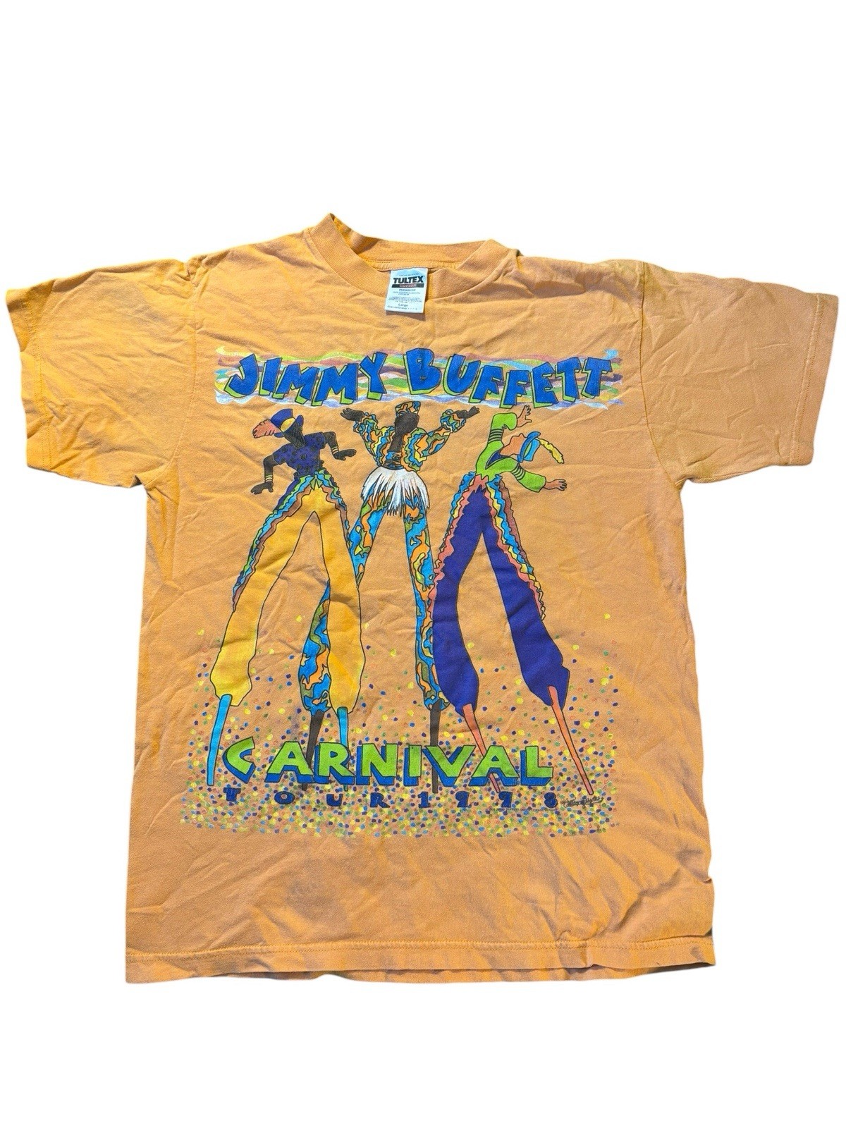 Vintage 1998 Jimmy Buffett Shirt Mens Extra Large Carnival Tour 90s Tee