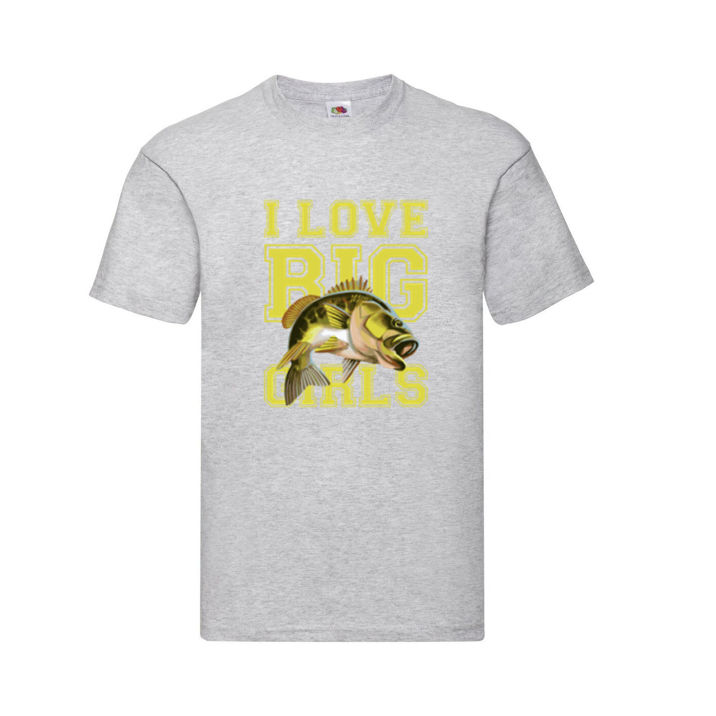 Fishing I Love Big Girls Fish Humour Novelty T Shirt Various Colours And Sizes