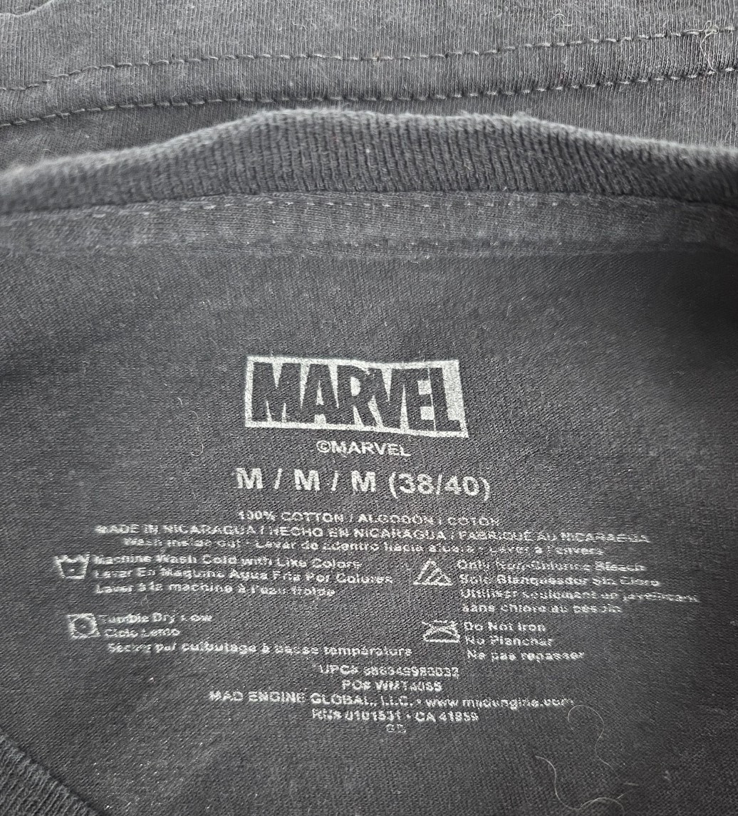 Wolverine Mens Black S/S T-Shirt Medium Comic Book Movies Marvel Universe X-Men