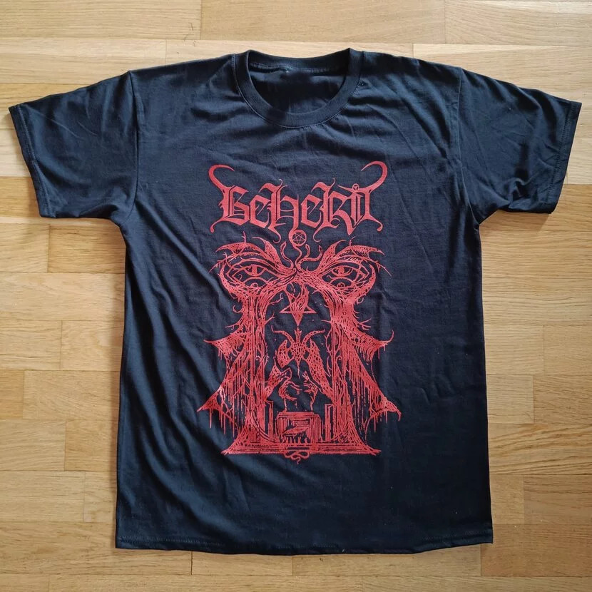 Beherit – Baphomet t-shirt Beherit Band Black All Size Gift For Fan AK01