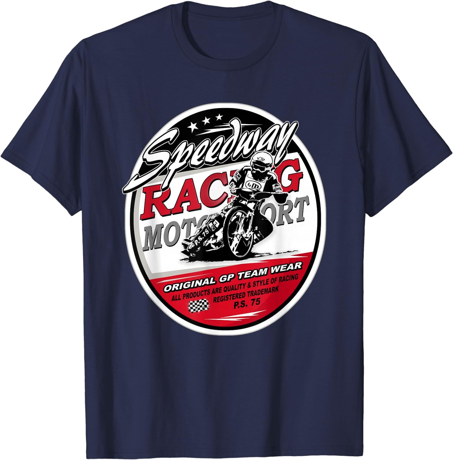 Motorcycle Speedway T-Shirt Flat Track Race T-Shirt
