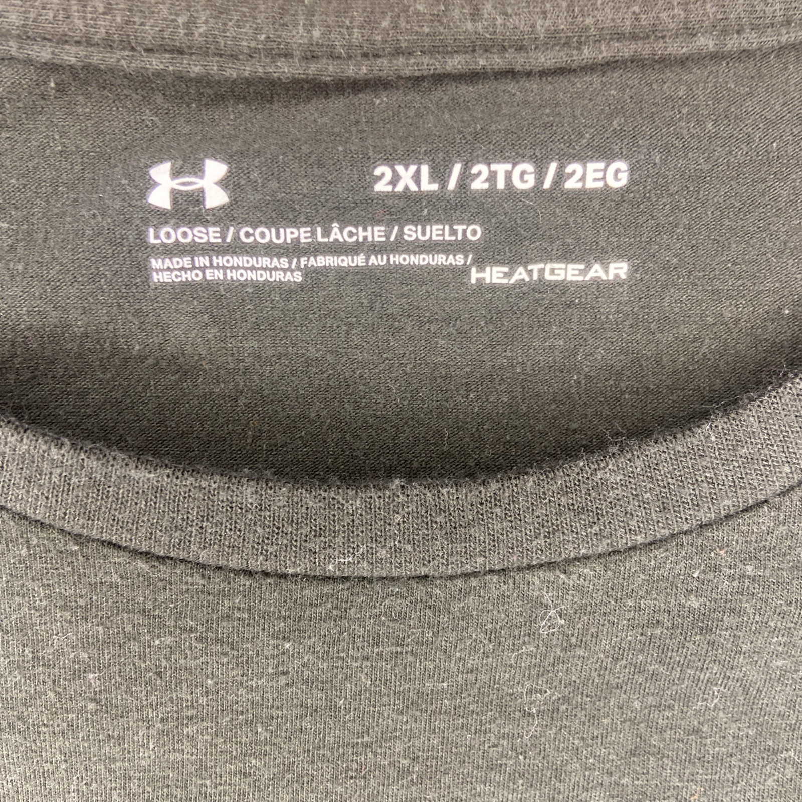 Under Armor Hunt Shirt Men 2xl green Loose Heat Gear Long Sleeve T-Shirt