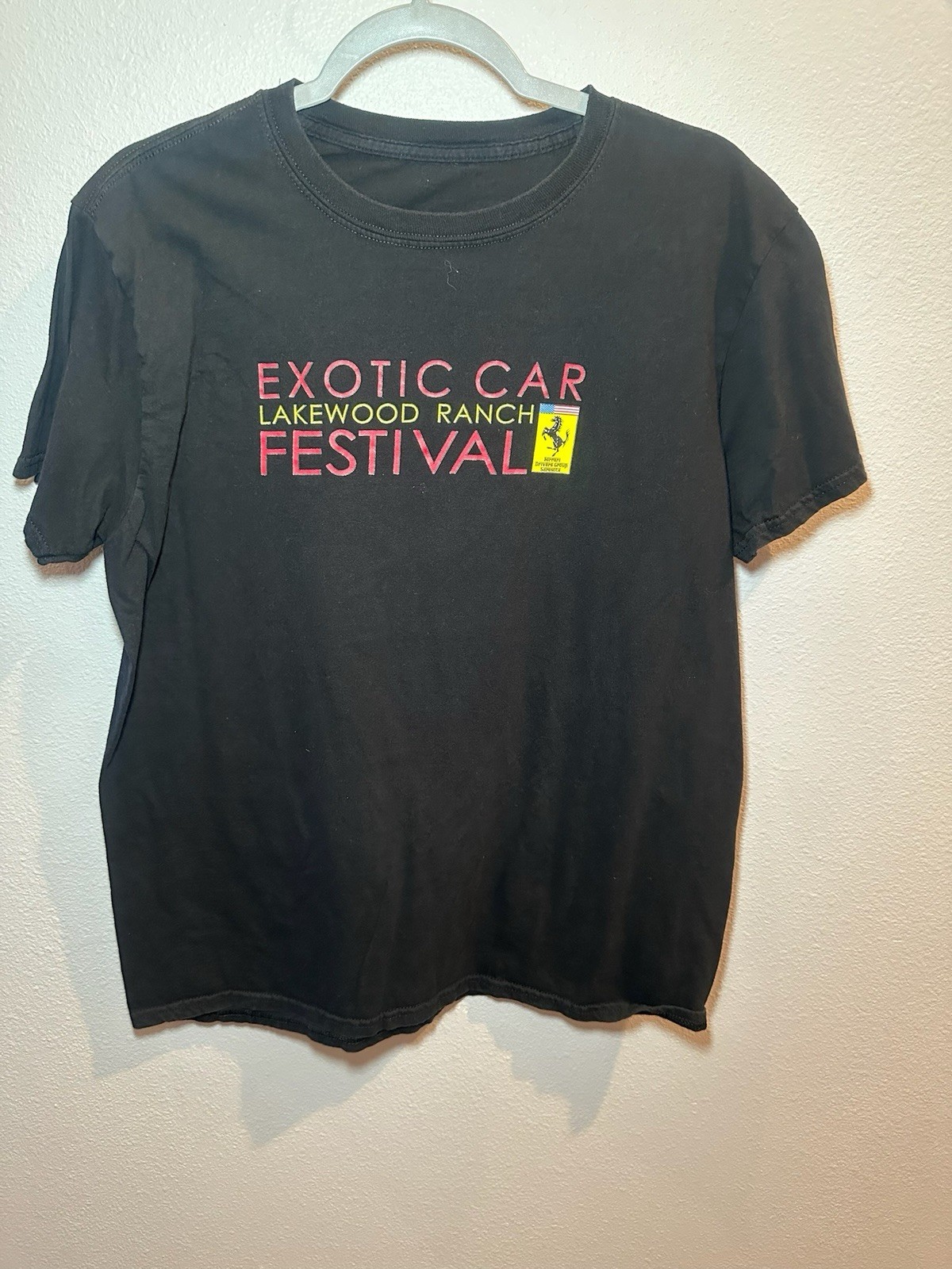 Lakewood Ranch FL 2018 Exotic Car Festival Enzo Ferrari XL Unisex Adult T Shirt