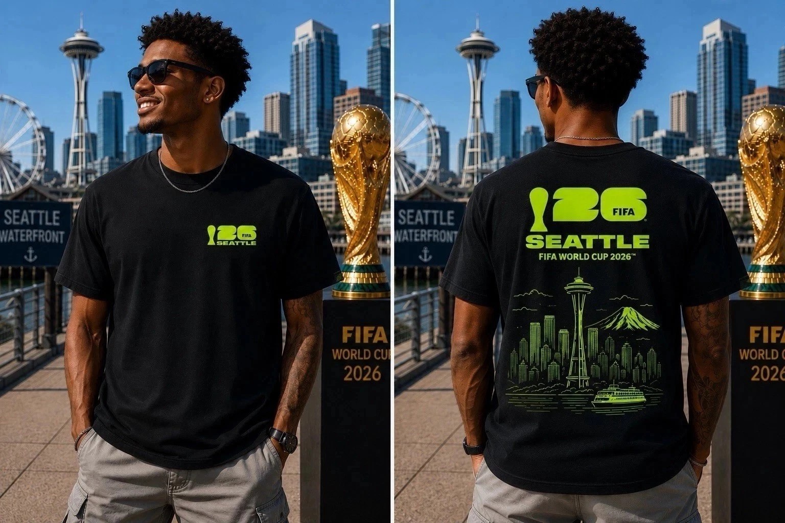 2026 FIFA World CUP Seattle T-shirt