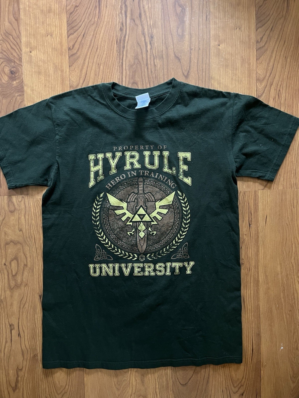 The Legend Of Zelda – Property Of Hyrule University – Forest Green Small