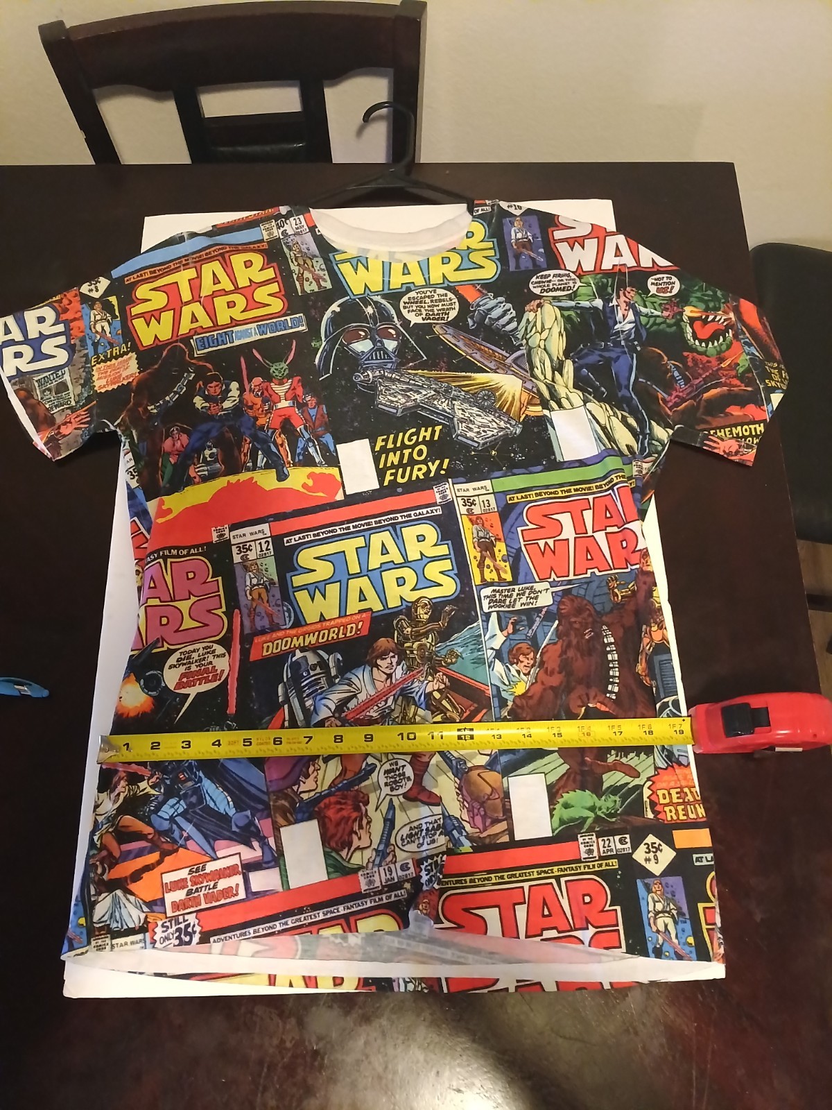 Star Wars Fifth Sun Comic Strip Tshirt Men’s Large Short Sleeve