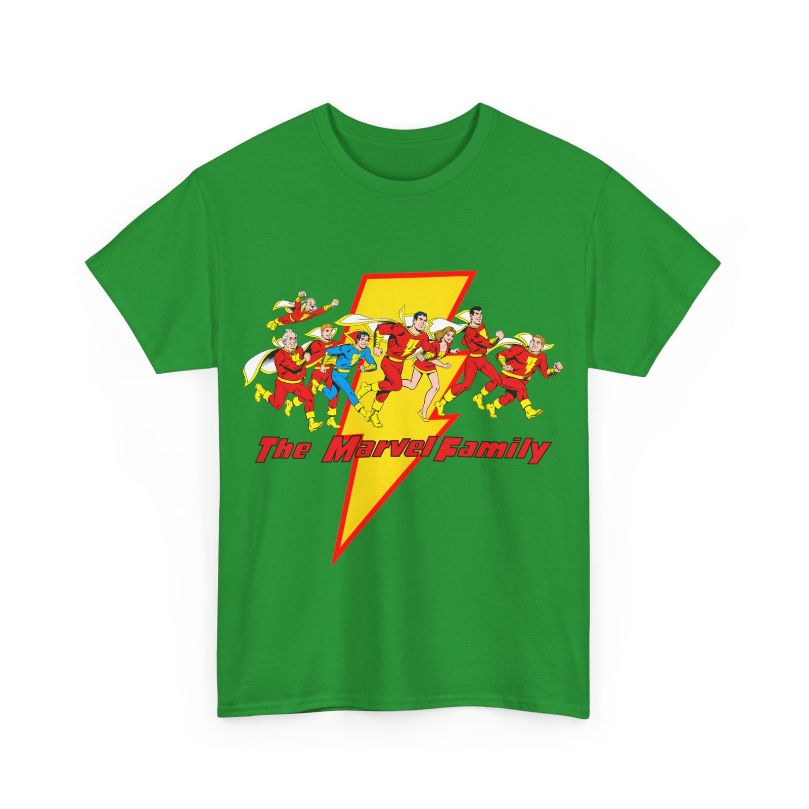 Marvel Family T-Shirt – Shazam – DC Comics – Mary Marvel, Hoppy the Marvel Bunny