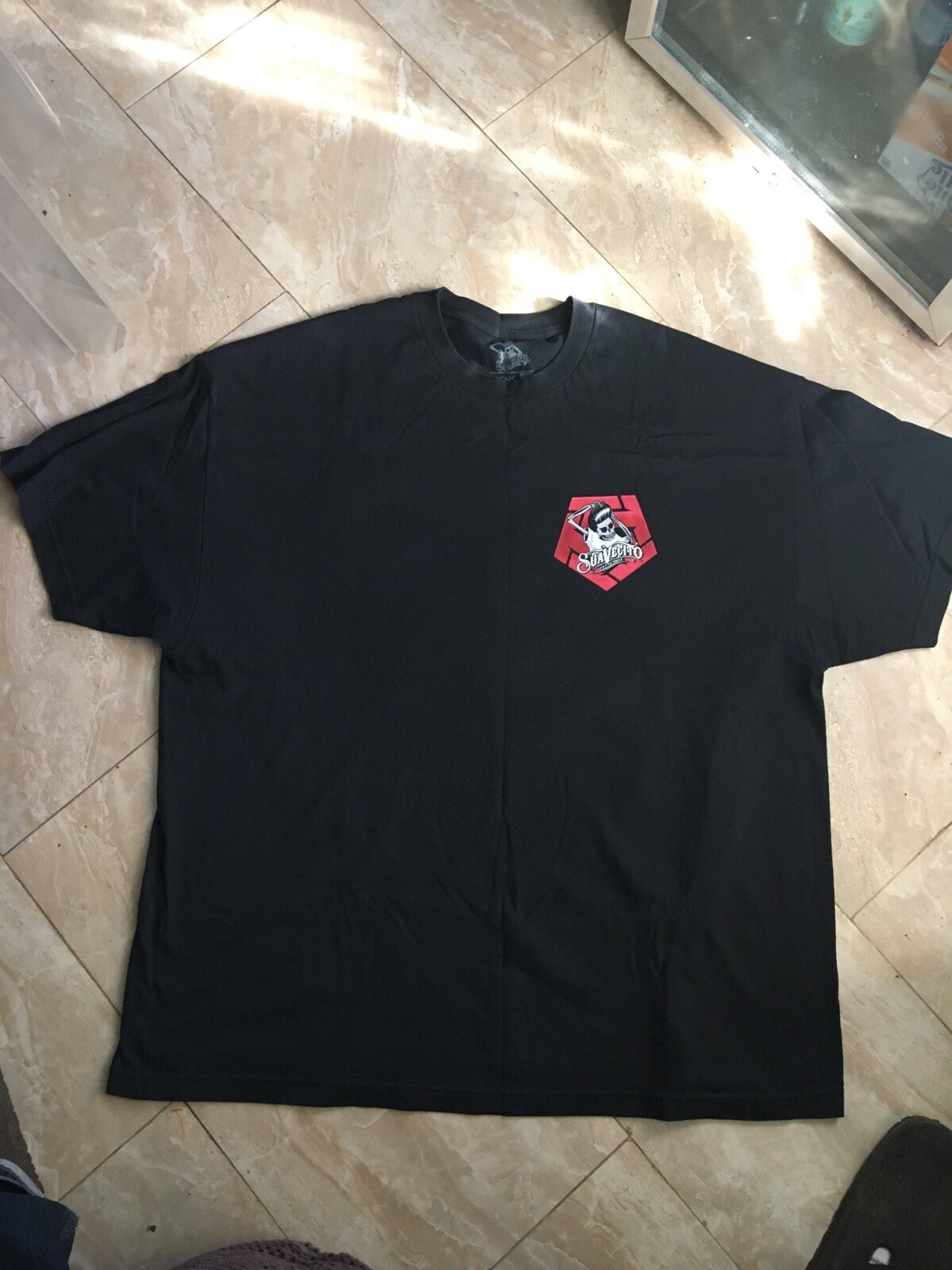 Suavecito Pomade x Tribal Gear Mens Black T shirt Size XXXL