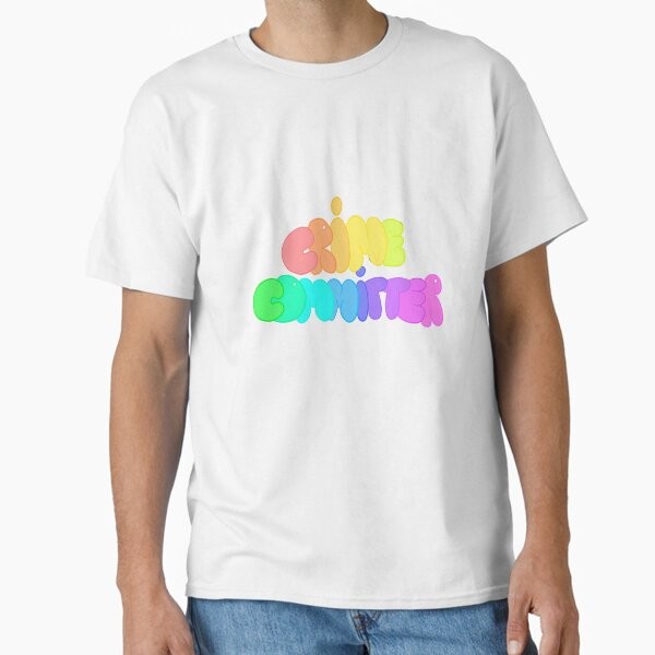 Crime commiter white variation Classic T-Shir T-Shirt Made in US/AUS Size S-2XL