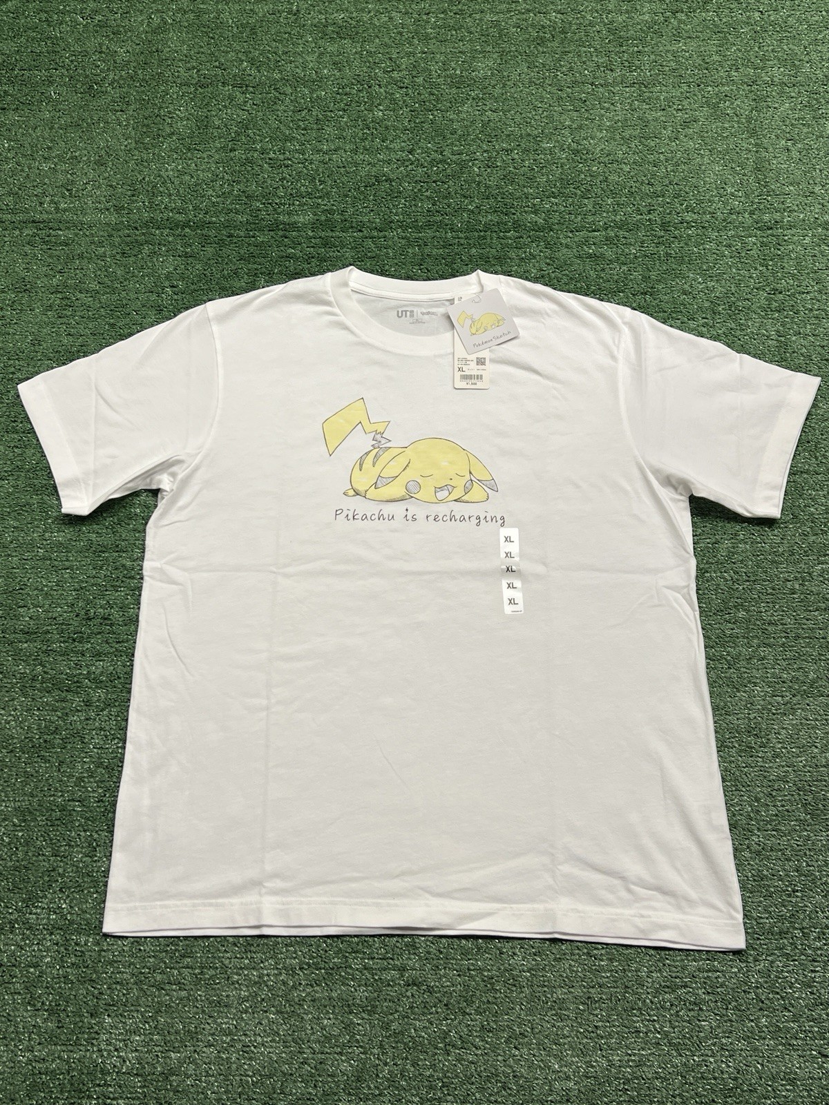 Uniqlo UT Pokémon Size US Large Pikachu Is Recharging Graphic T-Shirt – Japan XL