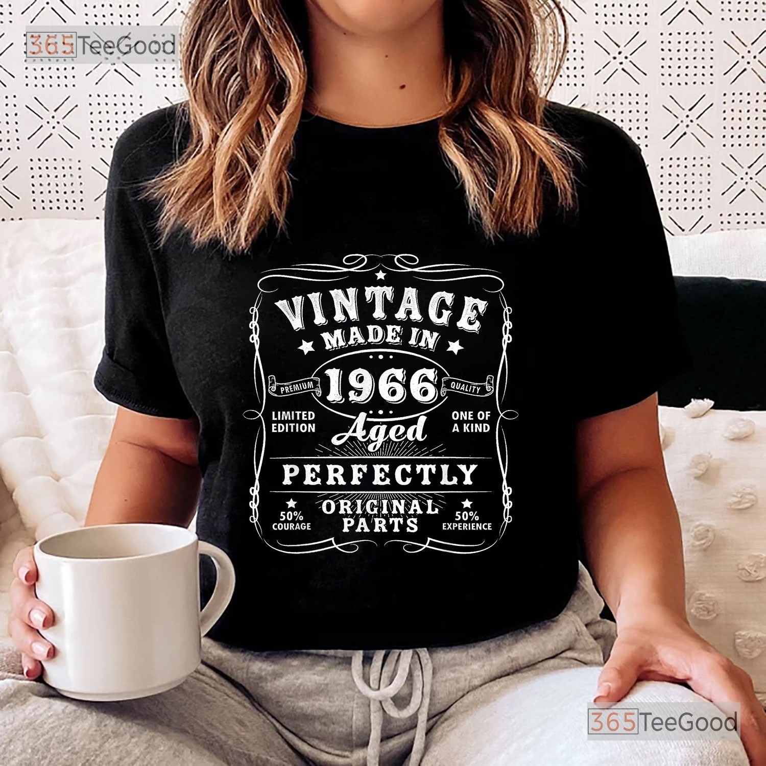 Vintage 1966 60th Birthday Shirt, Retro 60 Years Old Birthday Tee For Men