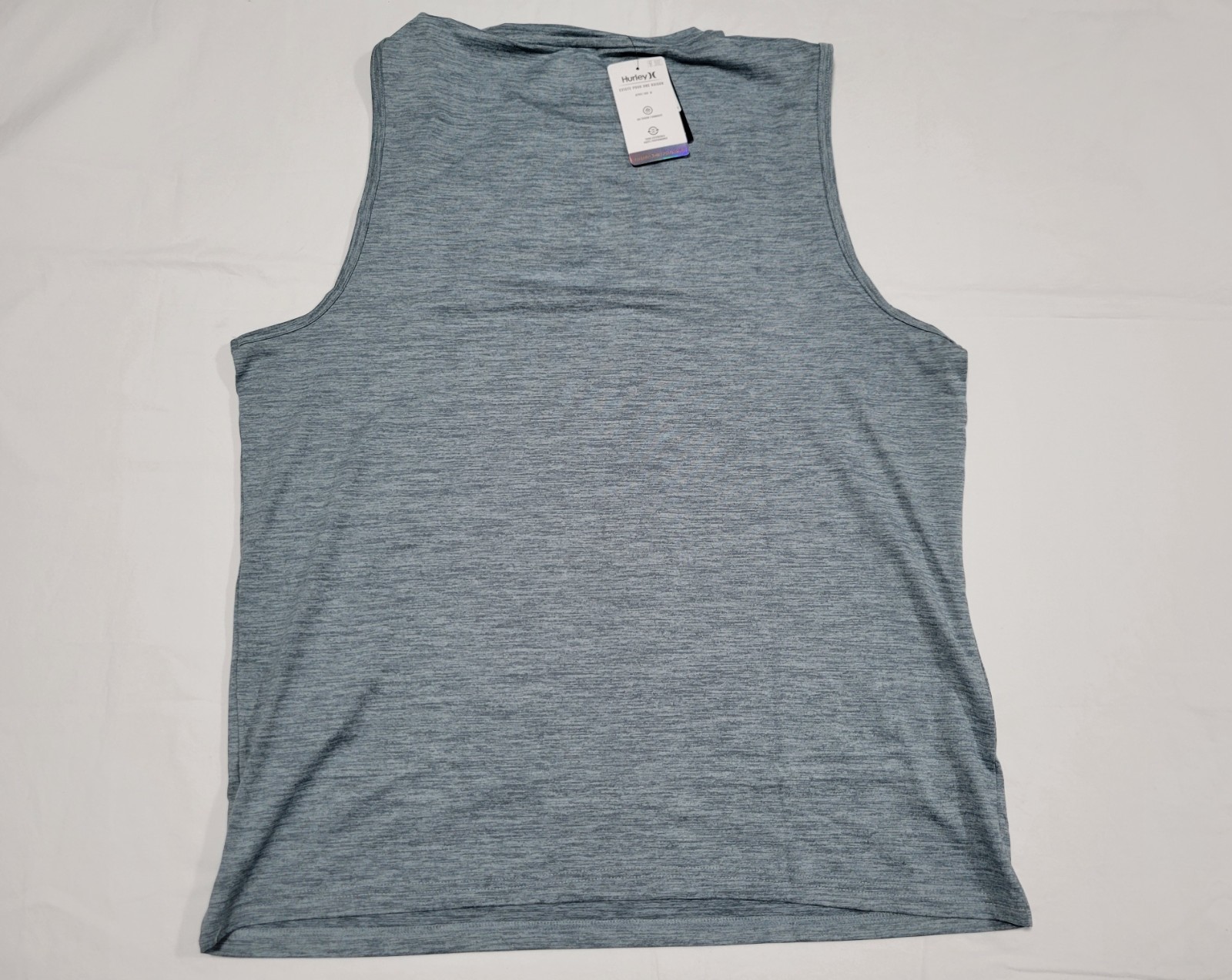 Hurley Men’s Exist Icon Logo Spacedye Sports / Performance- Tank Top